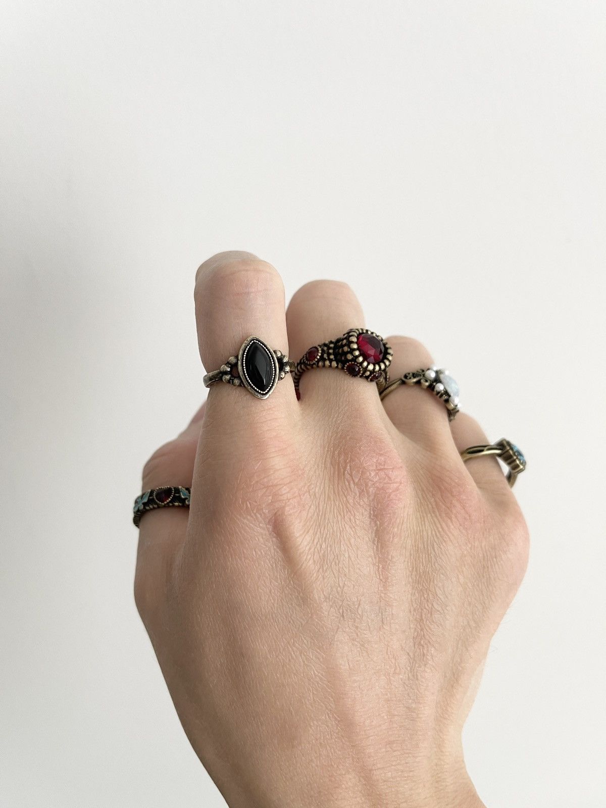 Japanese Brand × Vintage STEAL! Japan Nostalgia Ring Size ONE SIZE - 4 Thumbnail