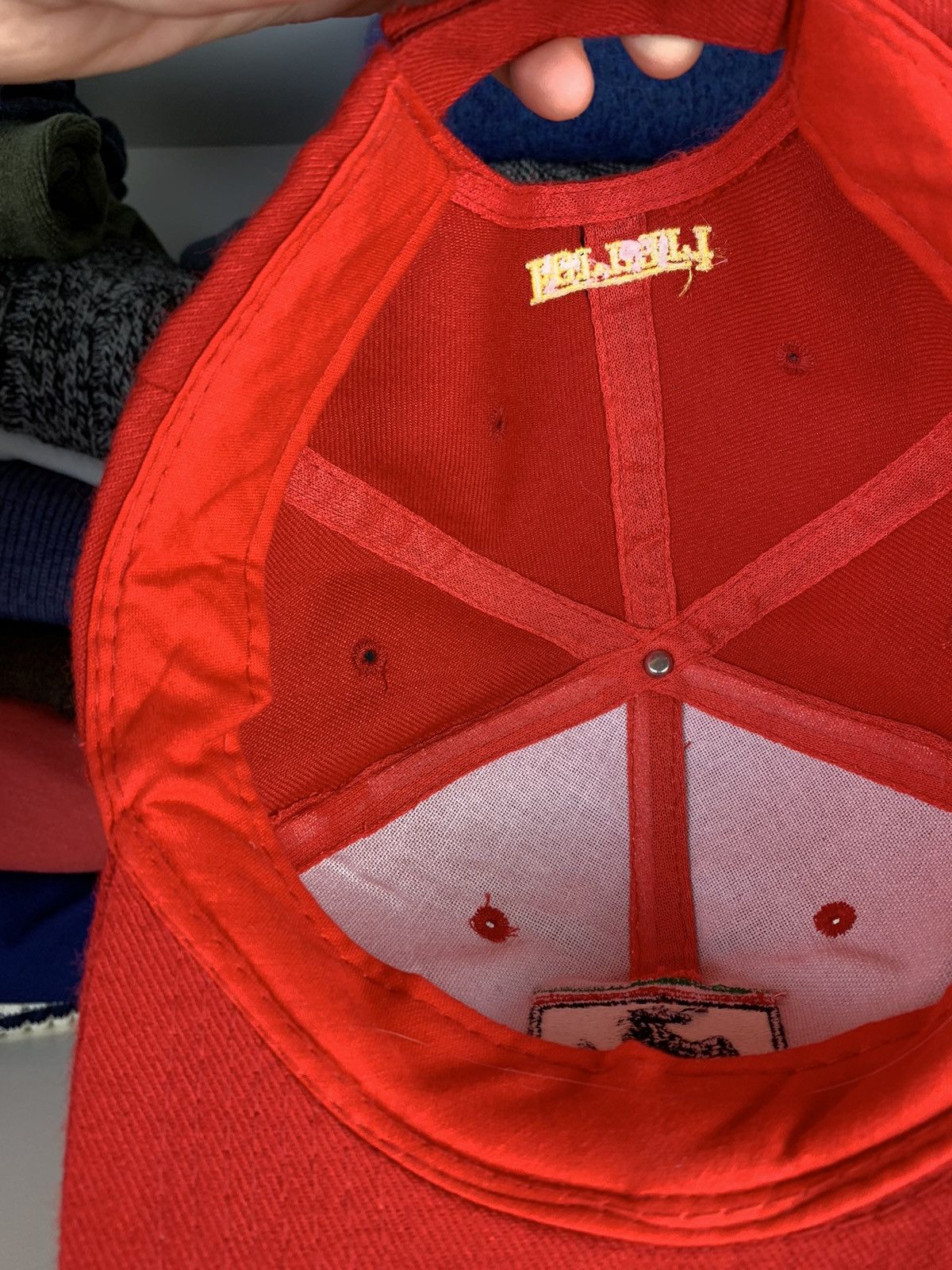 Ferrari Ferrari Big Logo Racing Cap Hat Size ONE SIZE - 15 Thumbnail