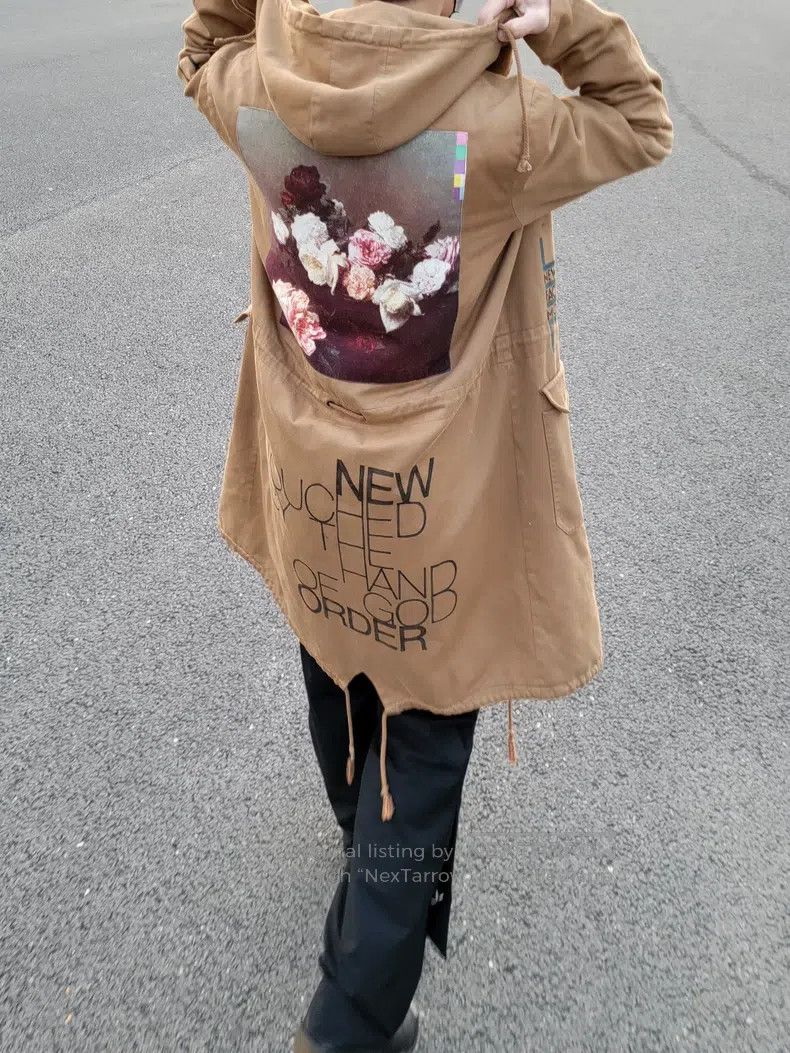 Raf Simons 2003AW Archive Rose Flower PARKA Coat