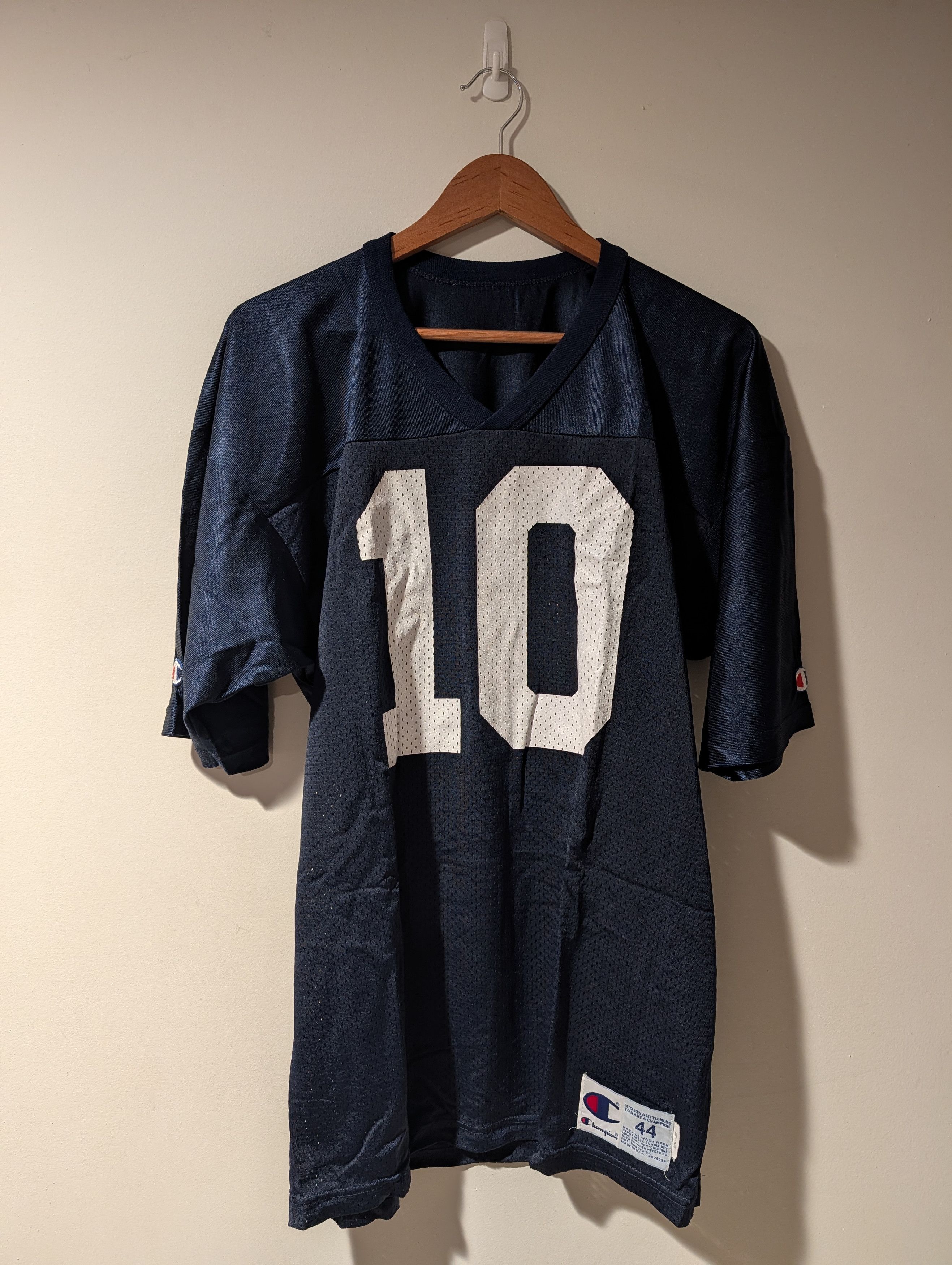 NFL Vintage 90s Champion Mesh Football Jersey #10 Size 44 USA Size US M / EU 48-50 / 2 - 1 Thumbnail