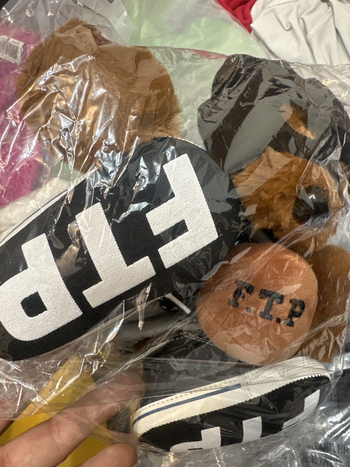 Fuck The Population FTP Bear Plush Size ONE SIZE - 3 Thumbnail