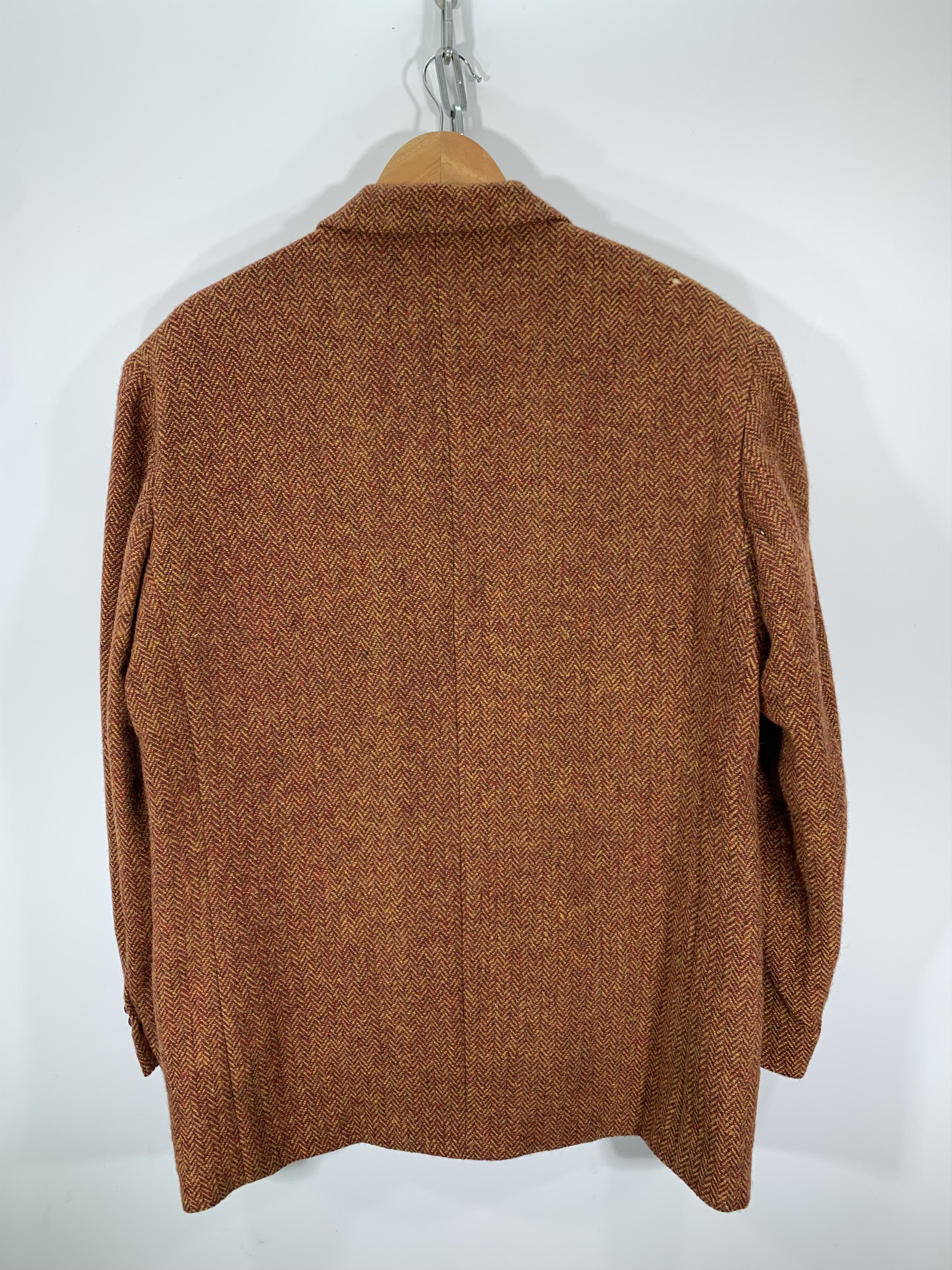 Harris Tweed × Octopus × Vintage Vintage Octopus army X harris tweed Wool Blazer Size US L / EU 52-54 / 3 - 8 Thumbnail