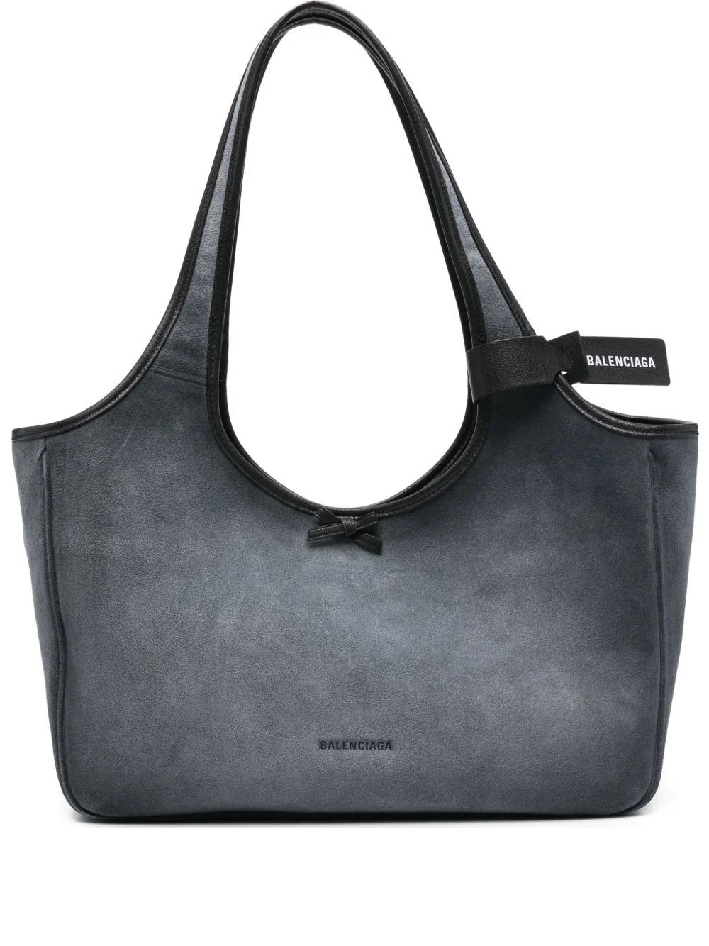 Balenciaga o1srvl11e0426 Size: OS / Laundrette Tote Bag East-West Grey Size ONE SIZE - 1 Thumbnail