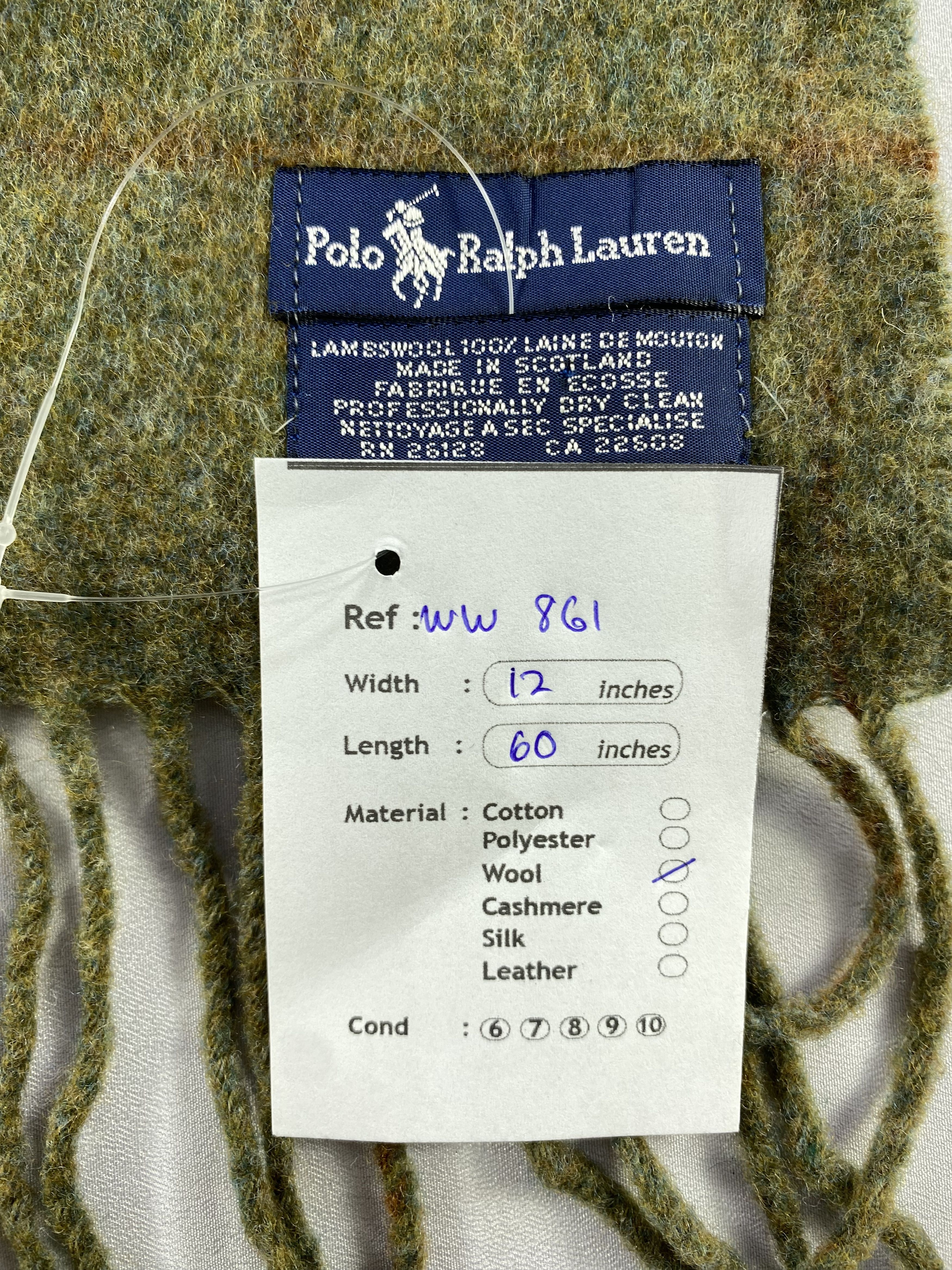 Polo Ralph Lauren Polo Ralph Lauren Scarf / Muffler / Neckwear - WW861 Size ONE SIZE - 6 Thumbnail