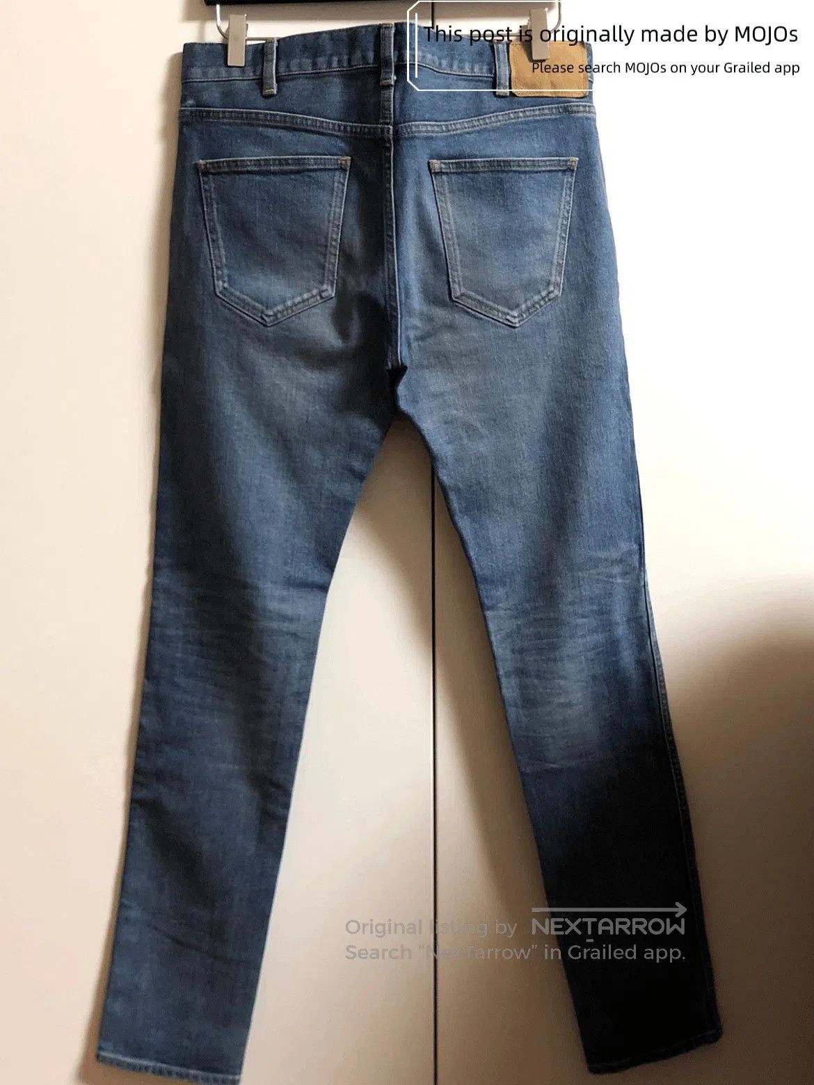 Celine Celine 20AW Union Wash Straight Leg Denim. Size US 31 - 3 Thumbnail