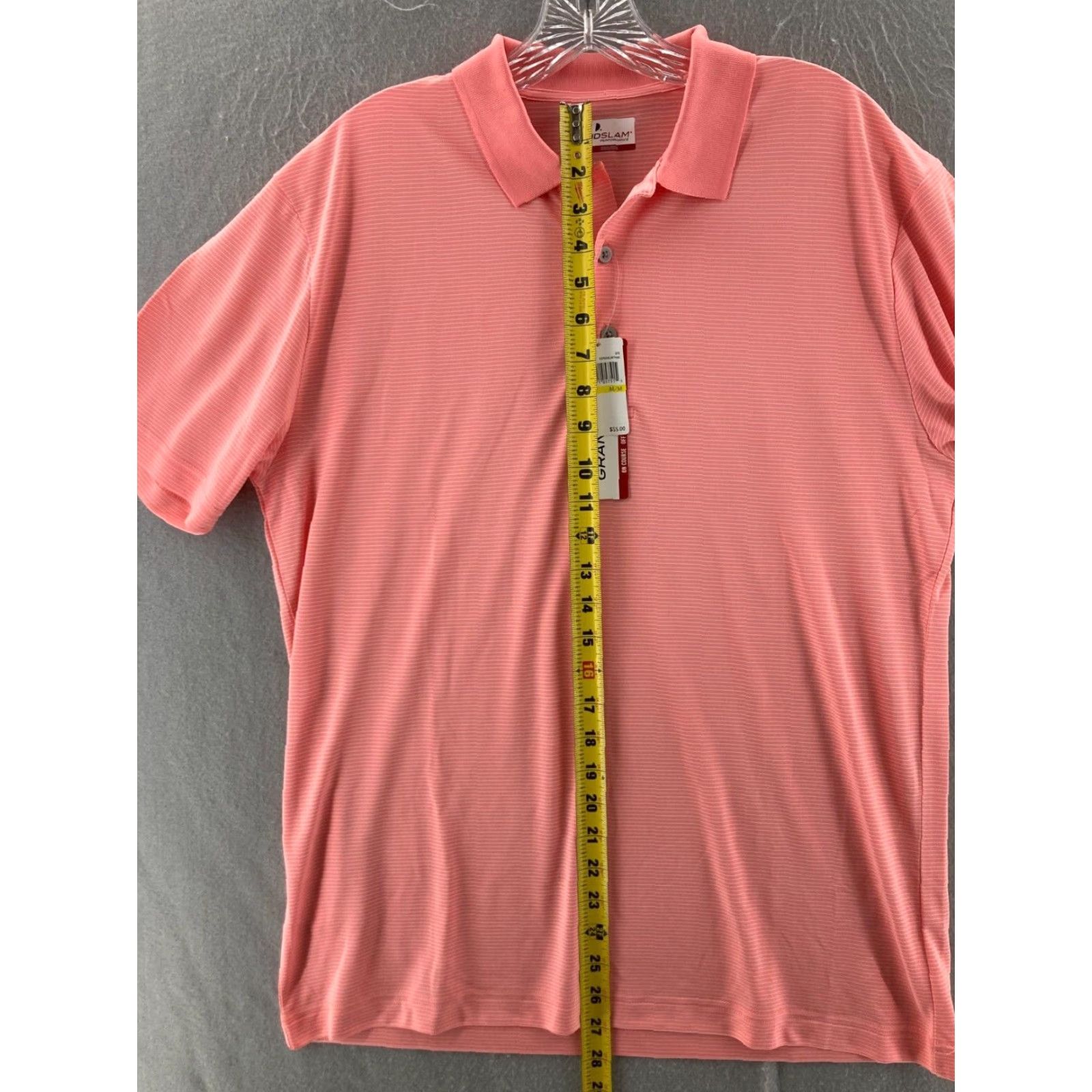 Vintage Grand Slam Mens Polo Shirt M Pink Short Sleeve NWT Size US M / EU 48-50 / 2 - 3 Thumbnail