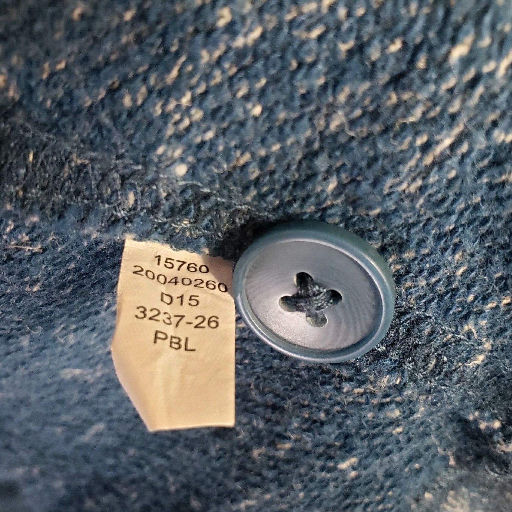 CO Duluth Womens Hemp Organic Cotton Buttonfront Jacket-Size L Blue Size L / US 10 / IT 46 - 8 Thumbnail