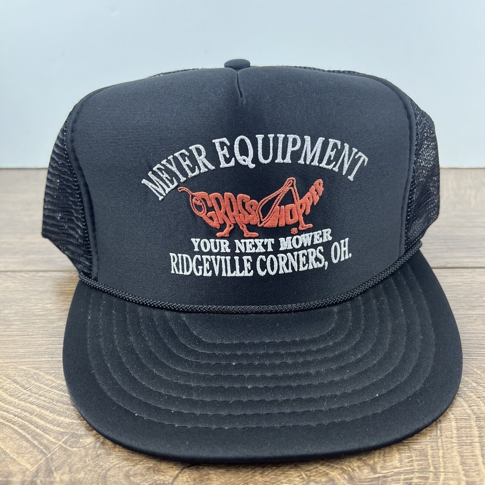 Other Meyer Equipment Hat Ridgeville Corners Black Adjustable Hat Size ONE SIZE - 3 Thumbnail