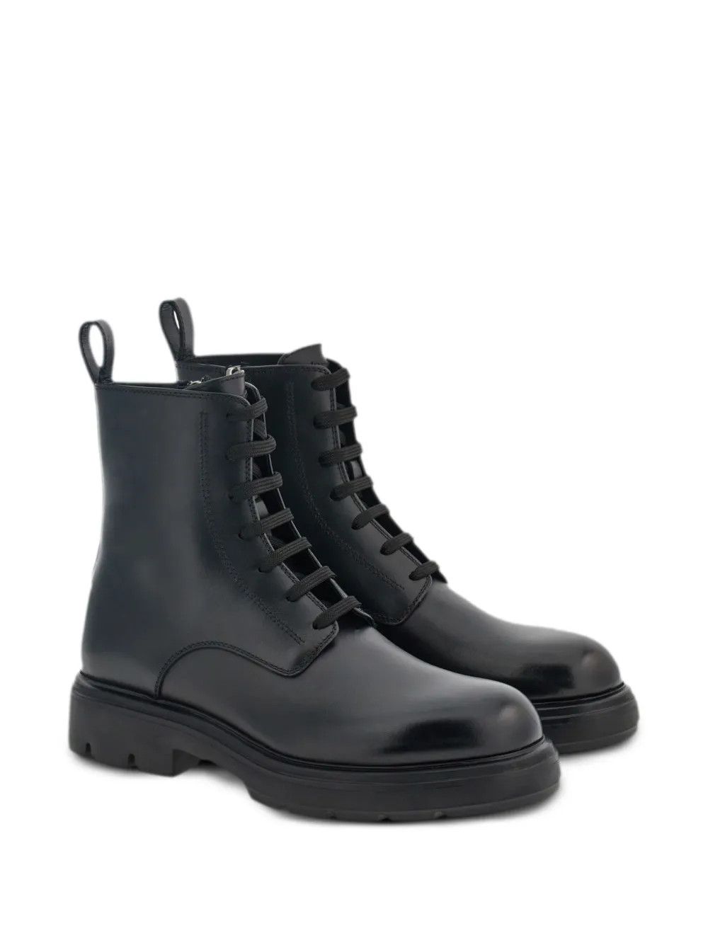 Salvatore Ferragamo o1y0326 Ankle Boots in Black Size US 9.5 / IT 39.5 - 2 Thumbnail