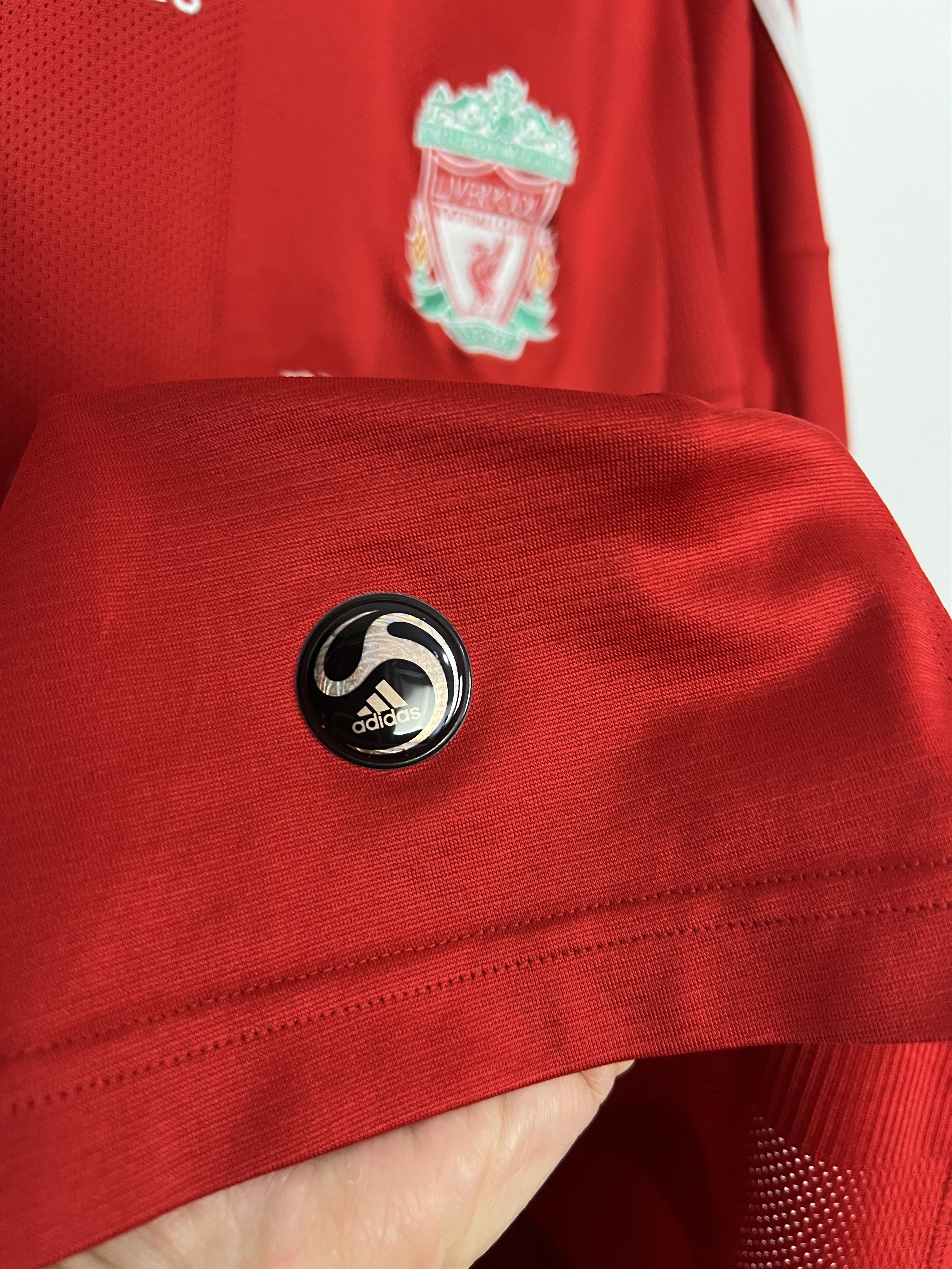 Adidas Liverpool Home football shirt 2008 Soccer Jersey Trikot Size US XL / EU 56 / 4 - 5 Thumbnail