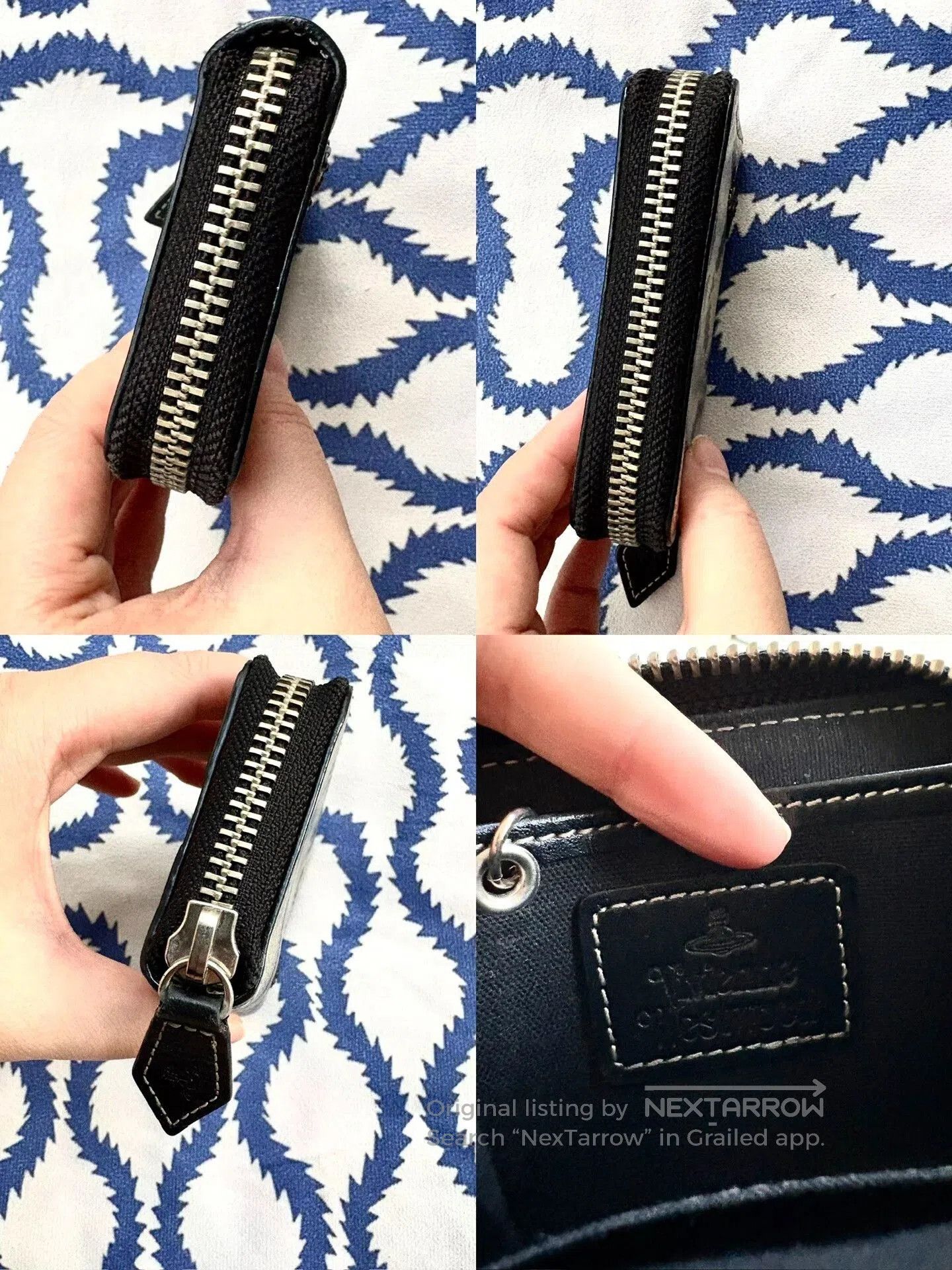 Vivienne Westwood vivienne westwood black silver pirate wallet. Size ONE SIZE - 7 Thumbnail