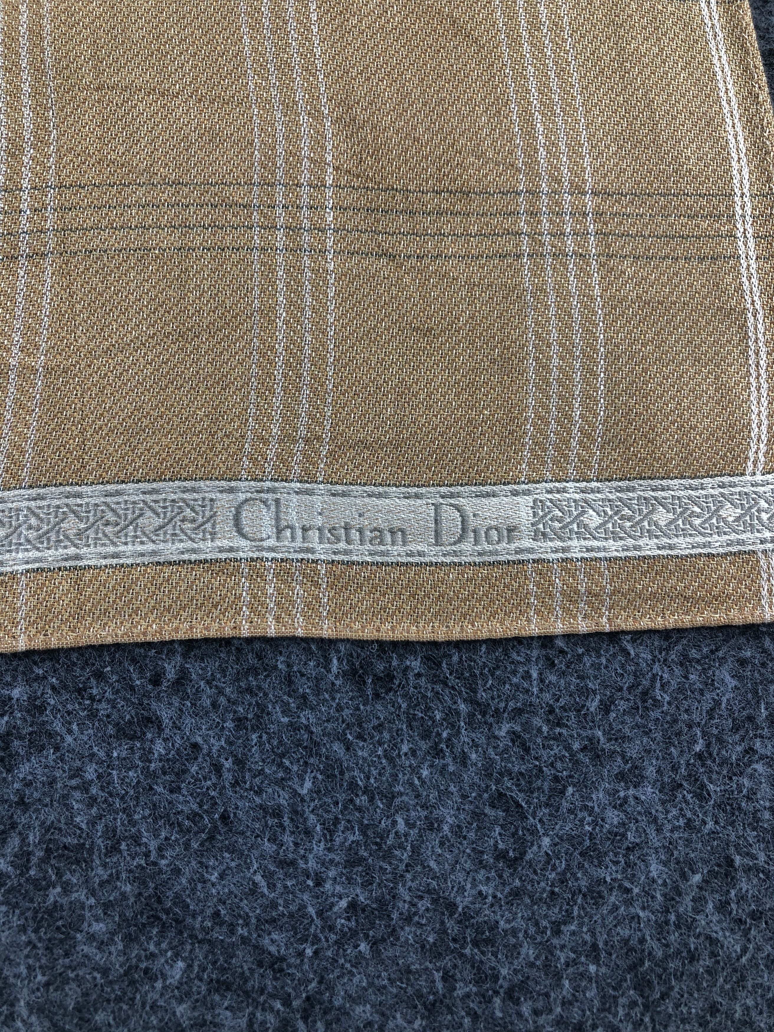 Vintage Christian Dior Handkerchief / Bandana / Neckerchief A686 Size ONE SIZE - 5 Thumbnail
