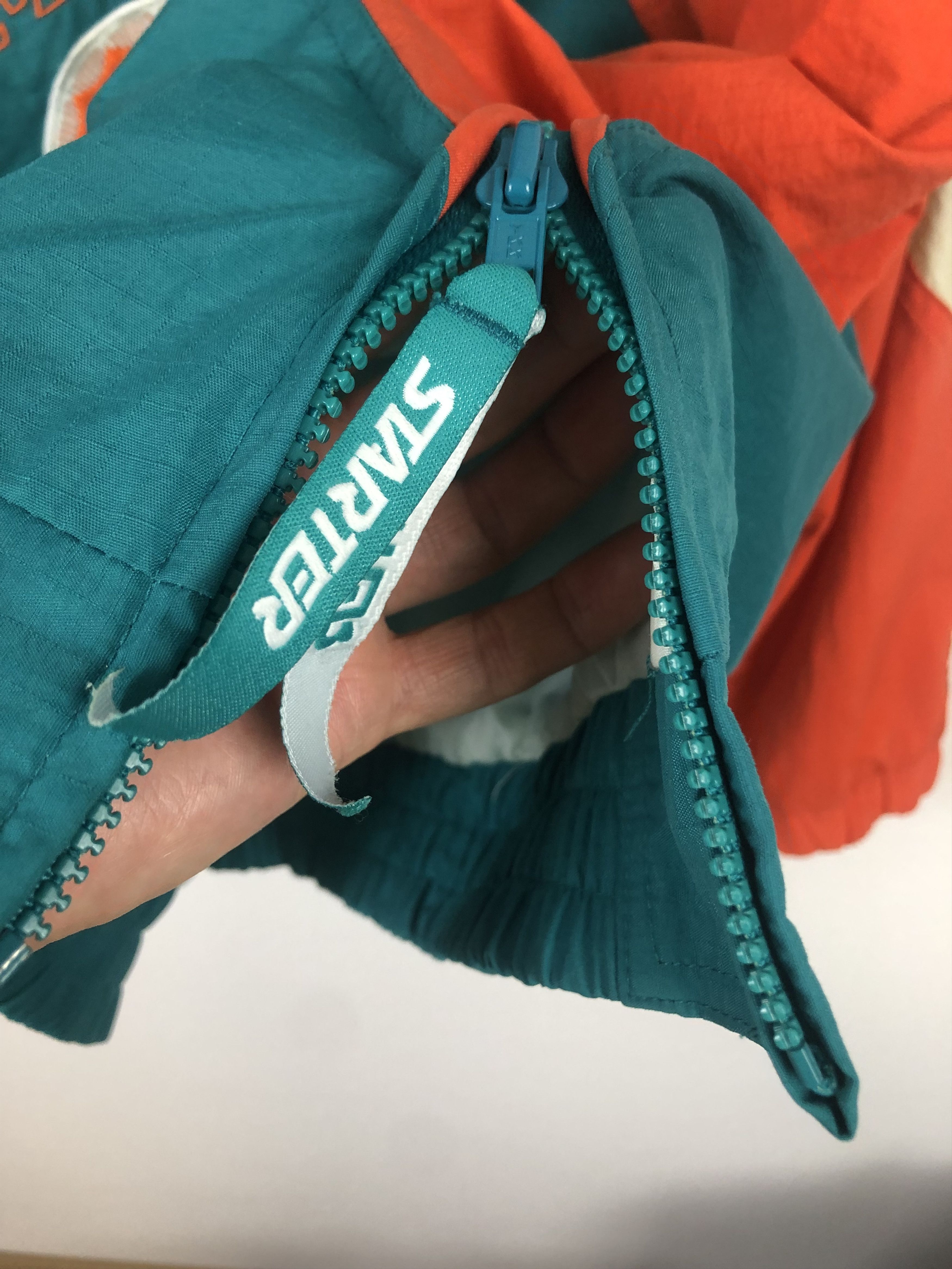 NFL × Starter × Vintage Vintage 90s NFL Starter Miami Dolphins Jacket Rare Hype Size US XL / EU 56 / 4 - 11 Thumbnail