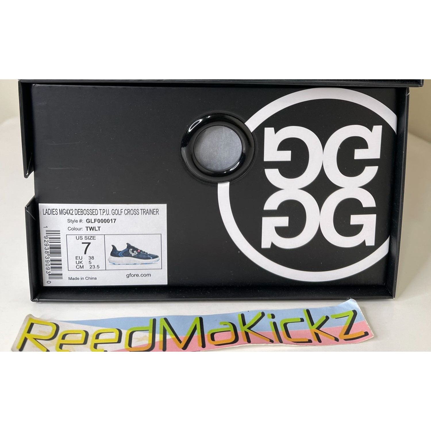 G/FORE G/FORE MG4X2 Debossed Cross Trainer Navy Golf Shoe Womens 7u Size US 7 / IT 37 - 8 Thumbnail