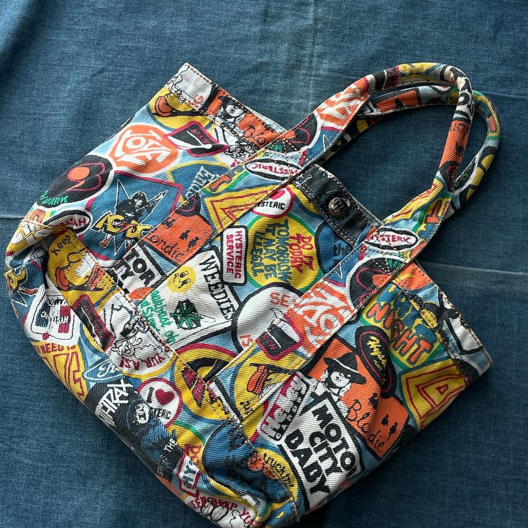 Hysteric Glamour Hysteric Glamour all Logo Hand Bag Size ONE SIZE - 5 Thumbnail