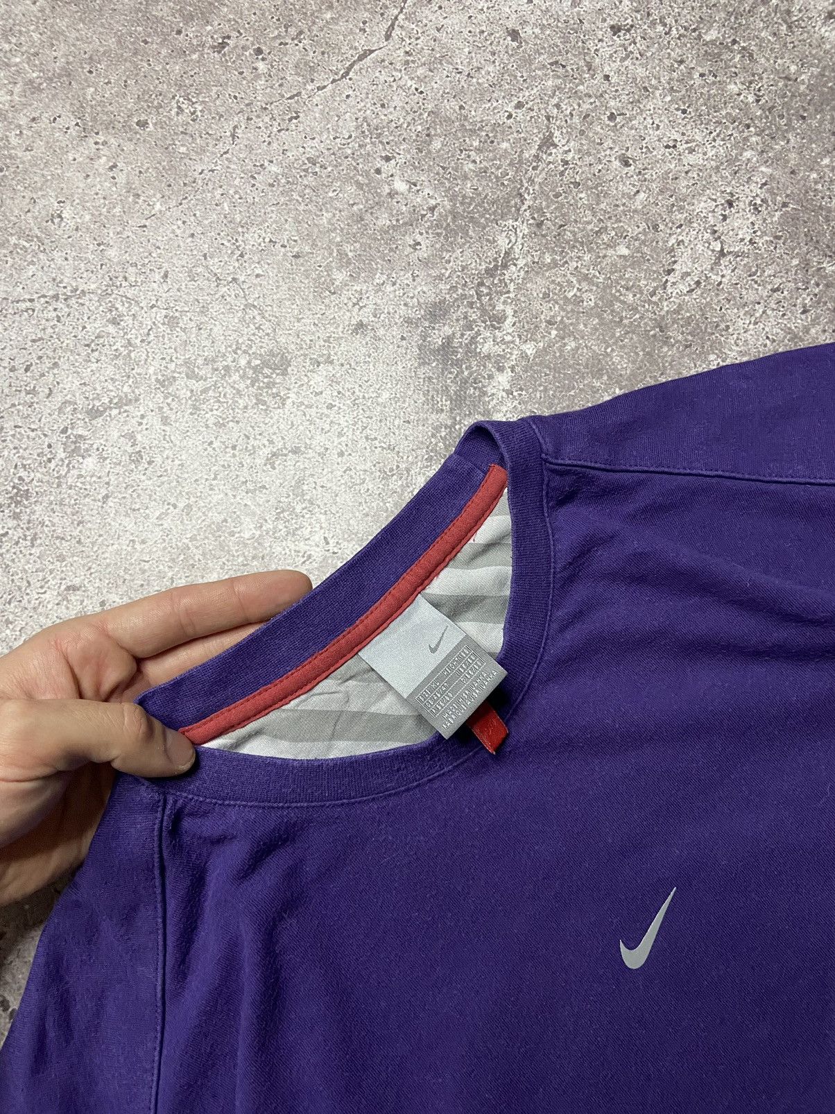 Nike × Vintage Vintage Nike Air 3D Center Swoosh Tee Size US XL / EU 56 / 4 - 3 Thumbnail