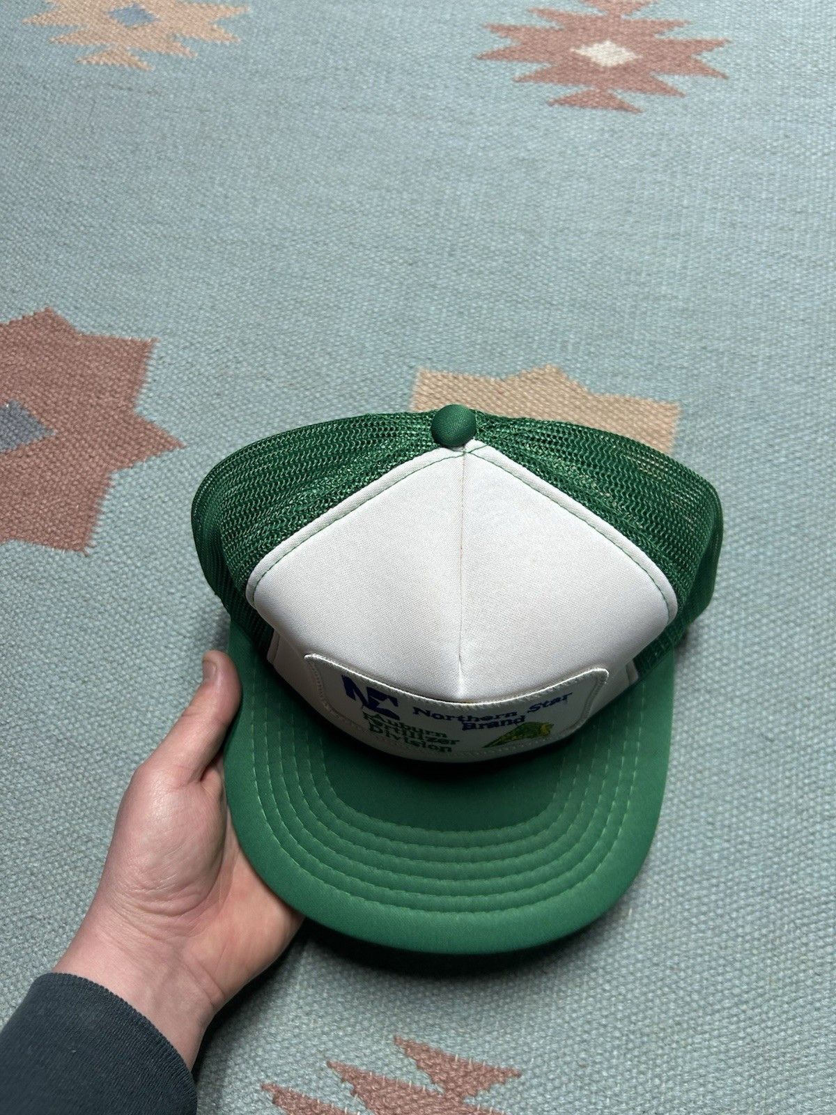 Vintage Vtg trucker hat northern star mineral auburn fertilizer farm Size ONE SIZE - 3 Thumbnail