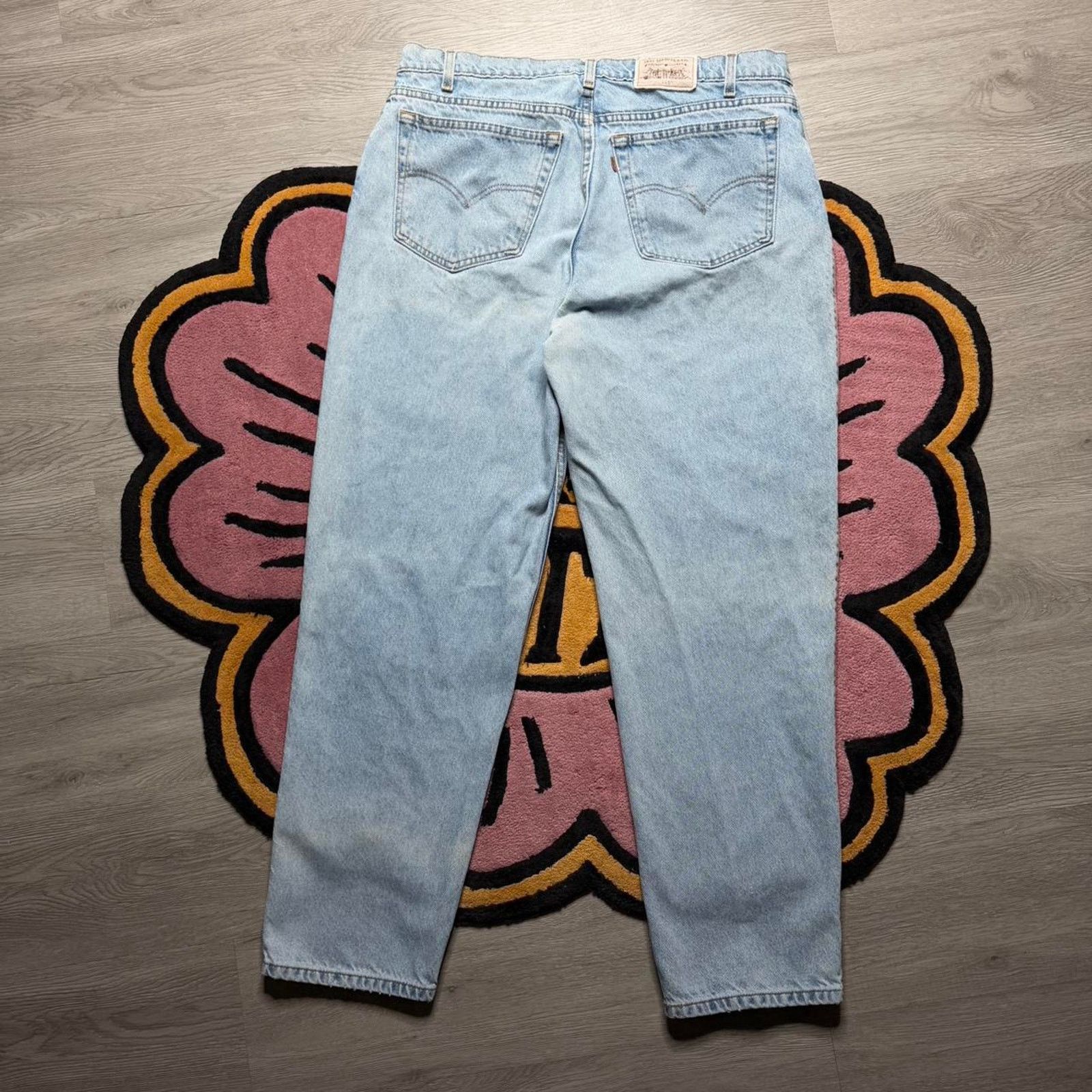 Levi's × Vintage Vintage 90’s Levi’s Strauss 540 Loose Straight Denim Jeans Size US 38 / EU 54 - 7 Thumbnail