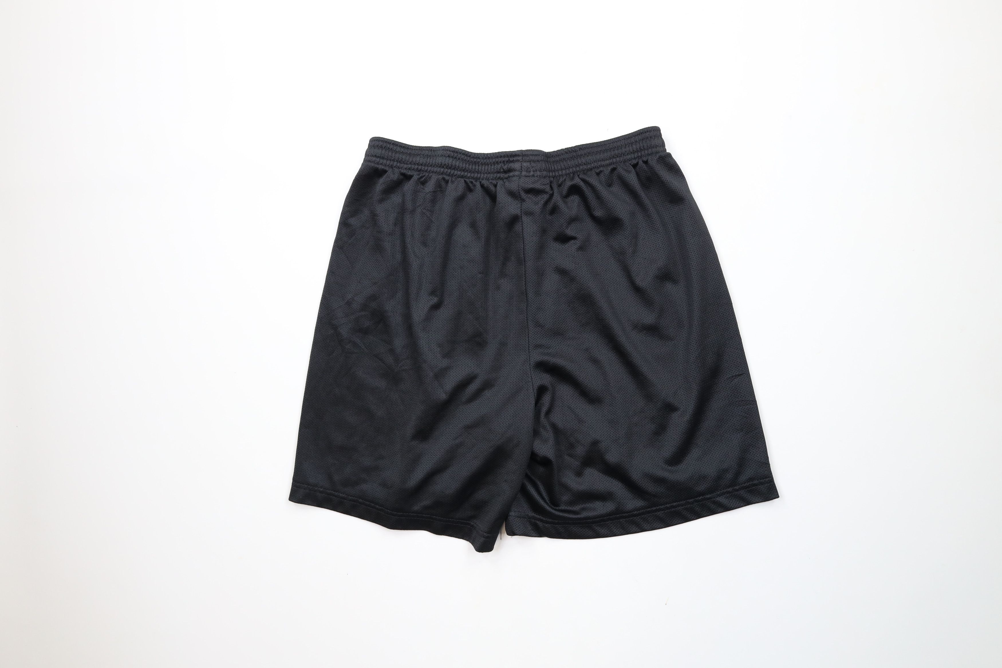 Adidas × Vintage Vintage 90s Adidas Above Knee Mesh Soccer Shorts Black USA Size US 32 / EU 48 - 9 Thumbnail