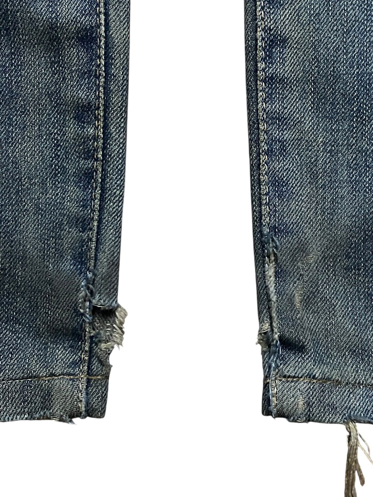 Junya Watanabe Vintage Edwin 403 Mud Wash Distressed Loose Size US 33 - 12 Thumbnail