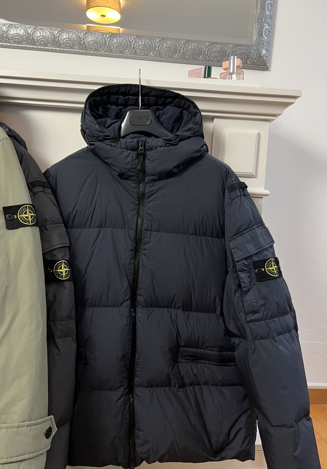 Stone Island Stone Island | Garment Dyed R-NY Down | Dark Navy | Size XXL Size US XXL / EU 58 / 5 - 1 Thumbnail