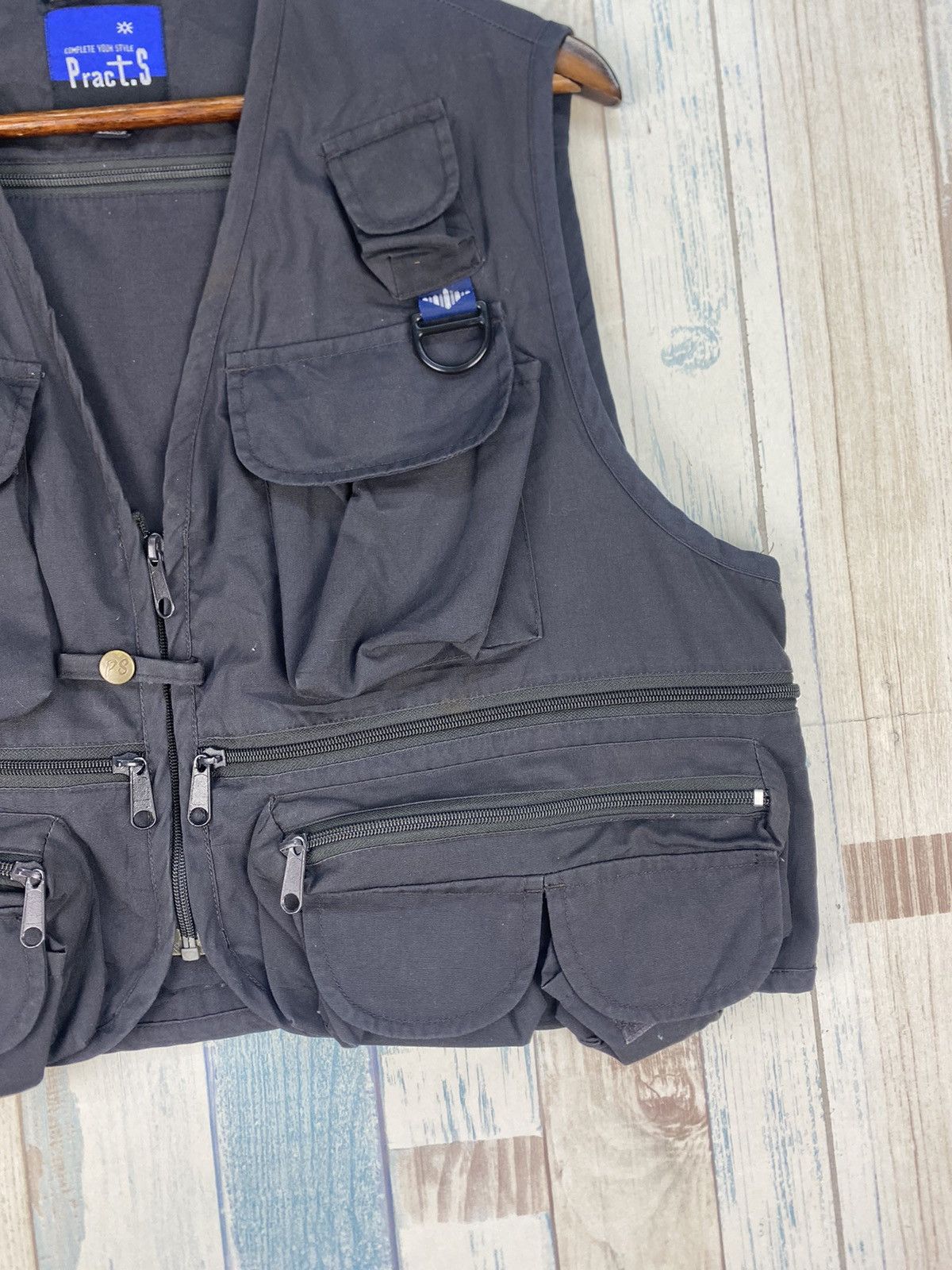 Japanese Brand Vintage Pract Studio Tactical Hunting Vest Size US L / EU 52-54 / 3 - 5 Thumbnail
