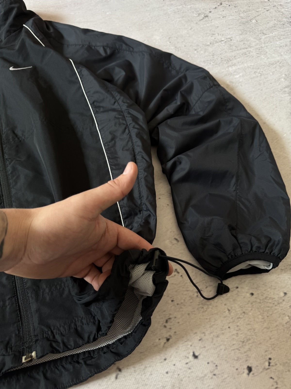 Nike × Vintage NIKE VINTAGE BASIC LOGO OVERSIZE BAGGY LIGHT JACKET Size US S / EU 44-46 / 1 - 8 Thumbnail