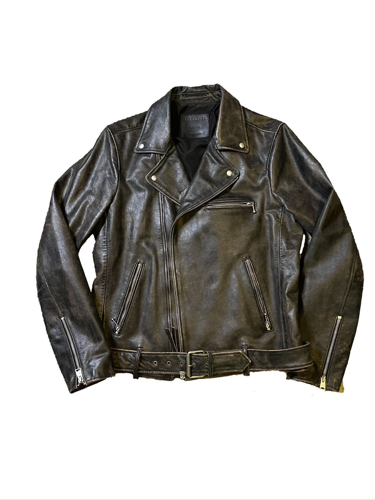 Allsaints AllSaints Balfern Leather Jacket Size US M / EU 48-50 / 2 - 1 Thumbnail