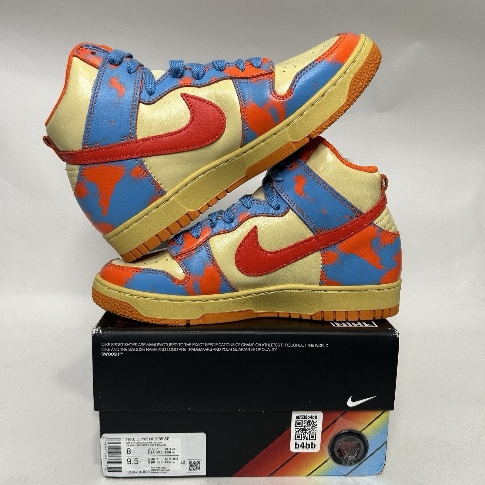 Nike Nike Dunk High 1985 SP “Safety Orange/ Team Orange” Size US 8 / EU 41 - 3 Thumbnail