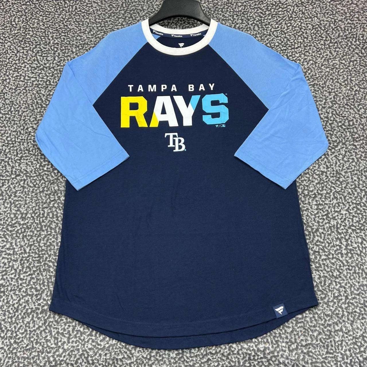 Other Tampa Bay Rays Shirt Men Fanatics 3/4 Sleeve Crew Neck L Size US L / EU 52-54 / 3 - 1 Thumbnail