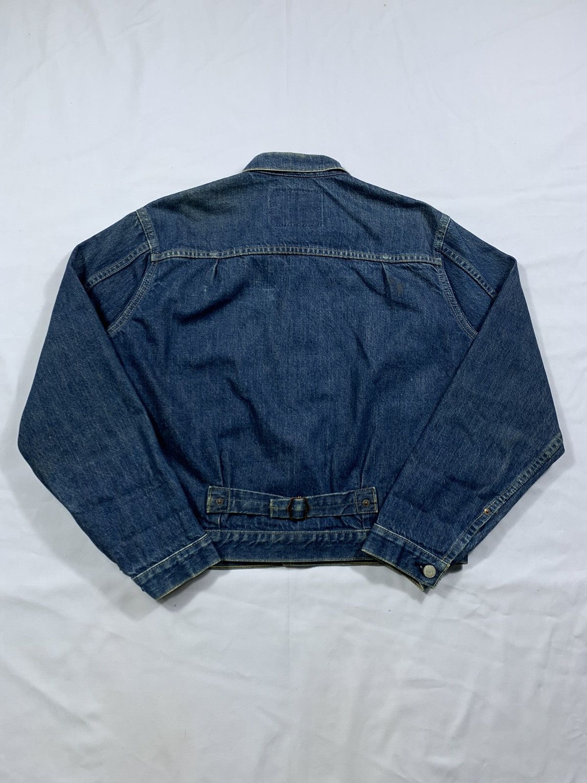 Levi's RARE VTG Levis 70502XX Type I Rade Tab Denim Selvedge Size US L / EU 52-54 / 3 - 2 Thumbnail