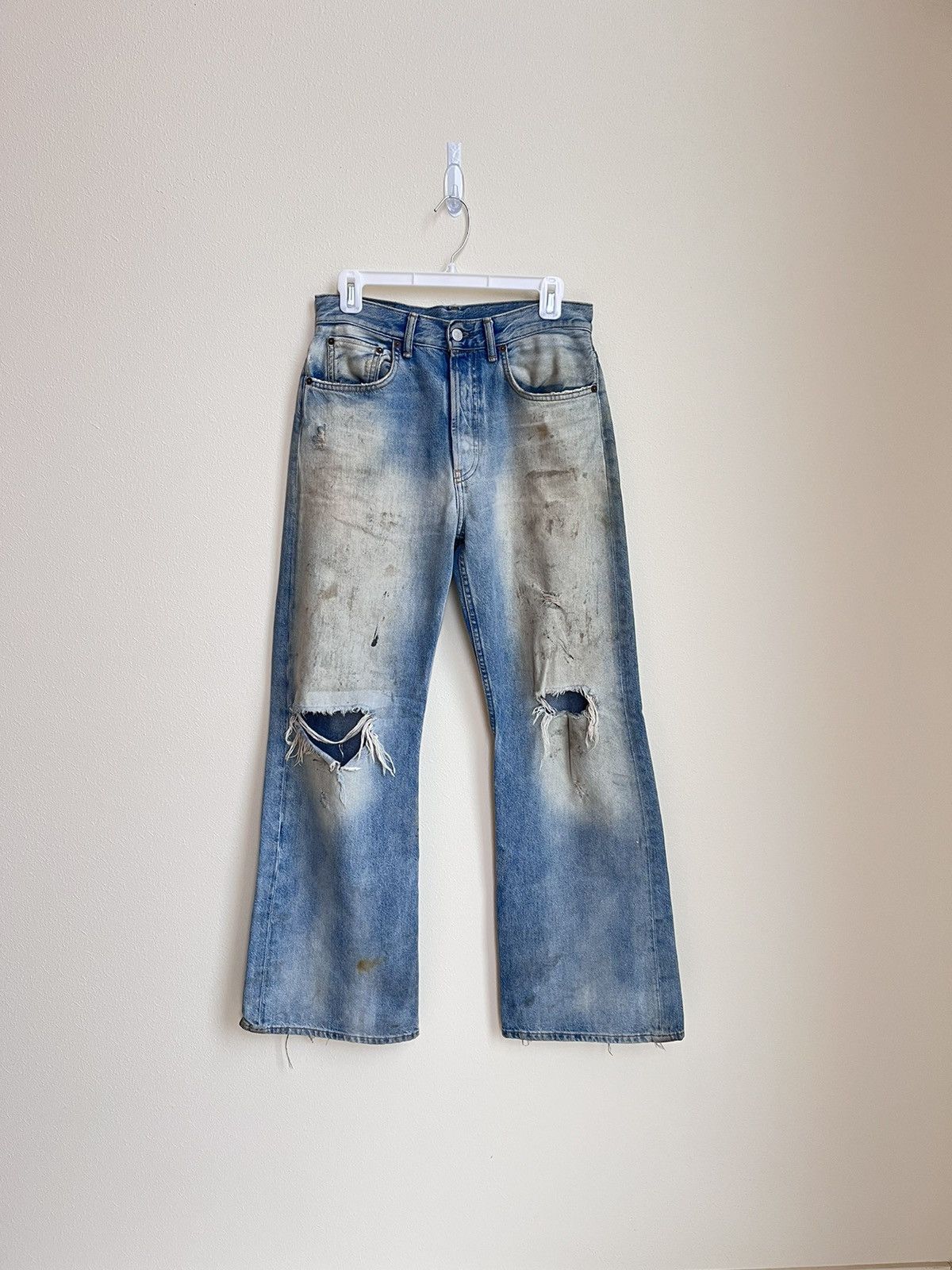 29 ACNE STUDIOS 2021F PENICILLIN JEANS