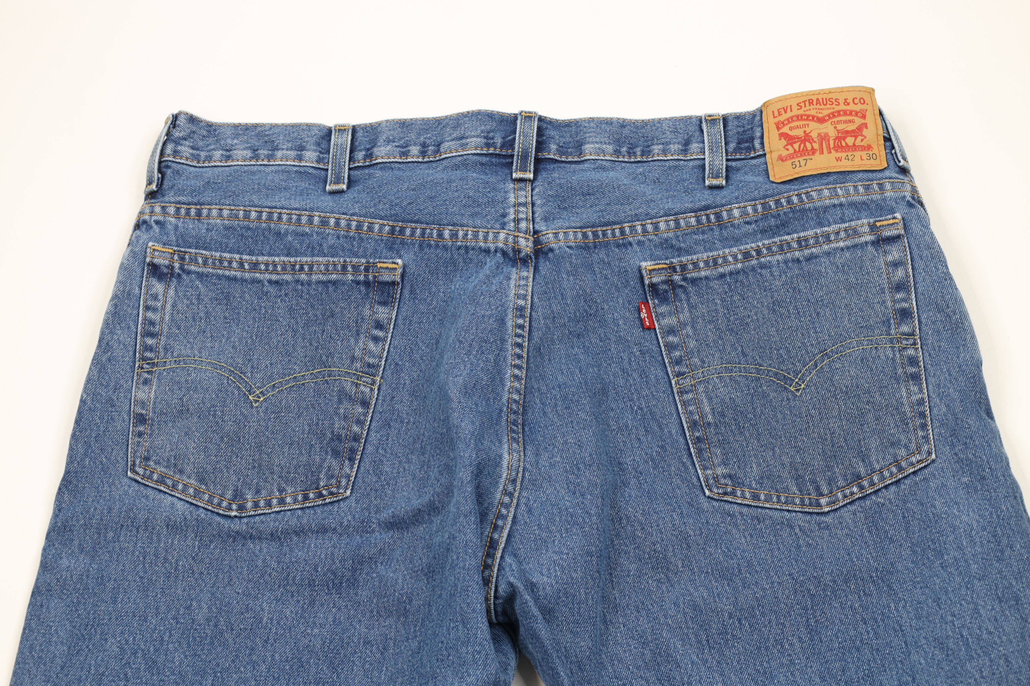 Levi's × Vintage Vintage Y2K Levis 517 Flared Wide Leg Western Bootcut Jeans Size US 42 / EU 58 - 9 Thumbnail