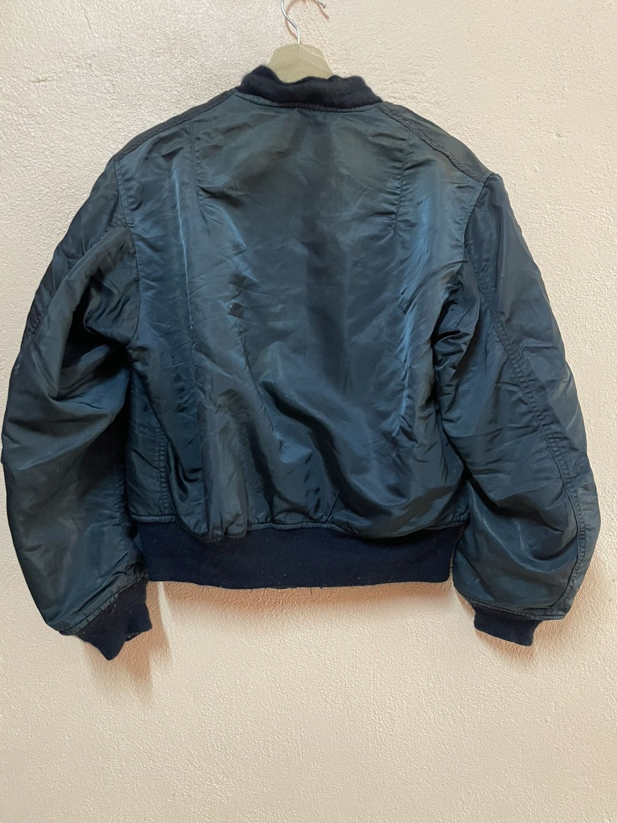 Alpha Industries Vintage Alpha Industries MA-1 Flight Bomber Jacket Military Size US M / EU 48-50 / 2 - 8 Thumbnail