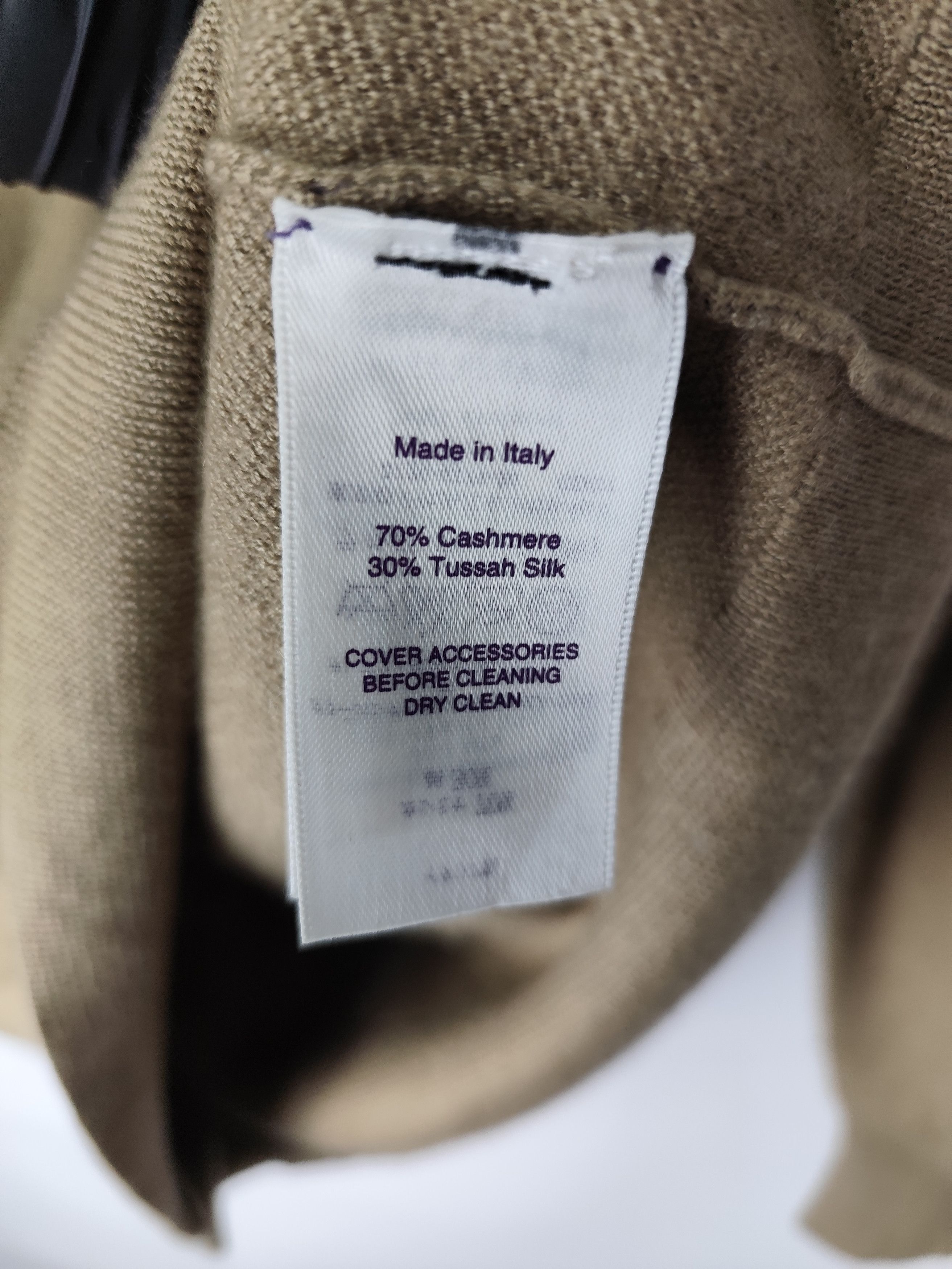 Ralph Lauren Purple Label Ralph Lauren Purple Label Cashmere & Silk Polo Sweater Size US S / EU 44-46 / 1 - 3 Thumbnail