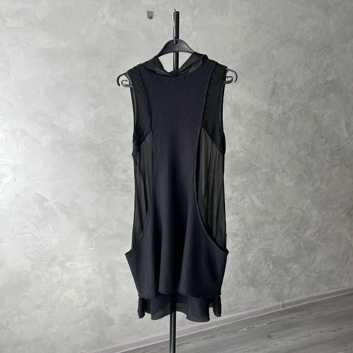 Transit TR-900 Transit Par Such Wool / Viscose Avantgarde Dress Size XS / US 0-2 / IT 36-38 - 5 Thumbnail