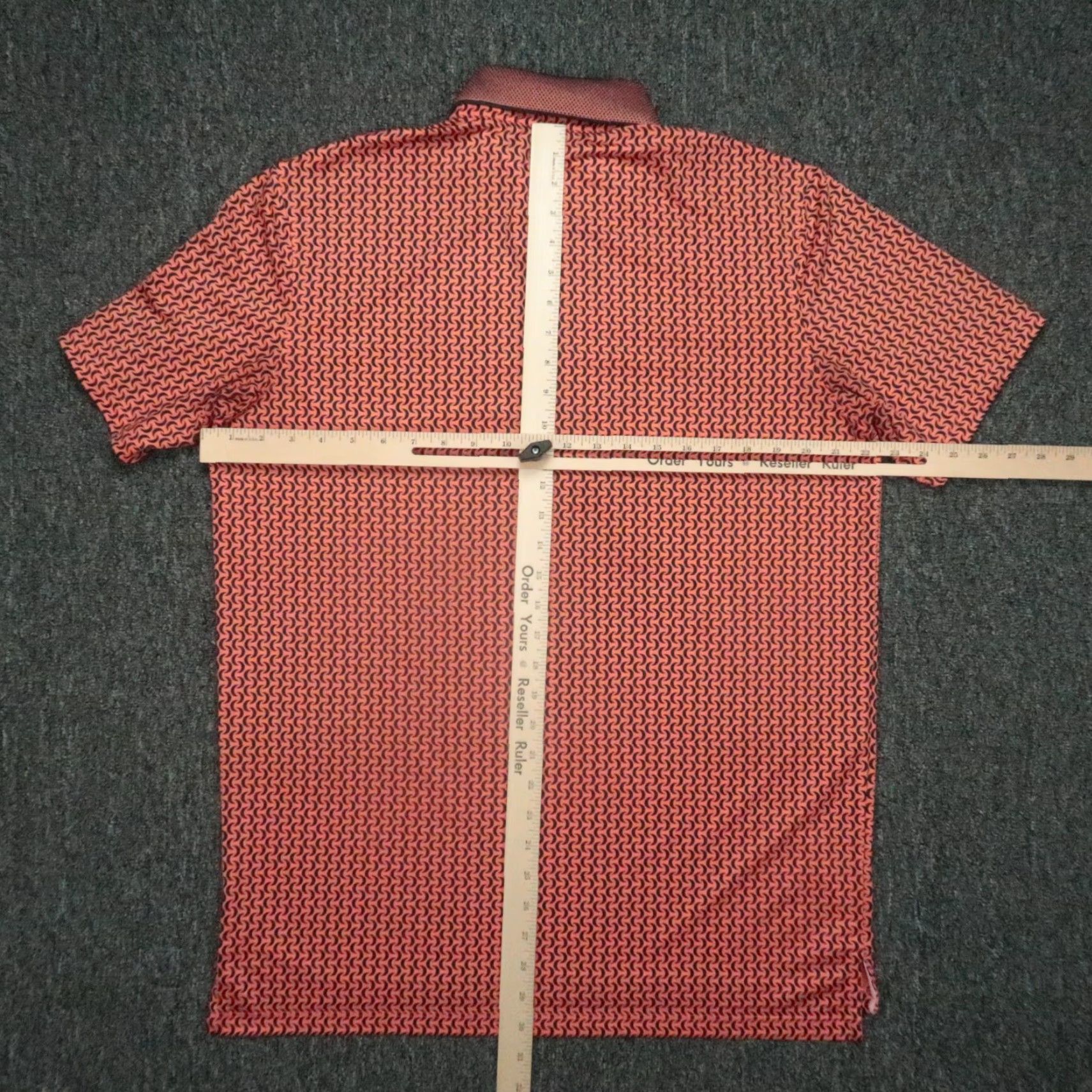 Vintage Greyson Polo Shirt Men's Medium Orange Breathable Lightweight Stretch Golf Mens Size US M / EU 48-50 / 2 - 6 Thumbnail
