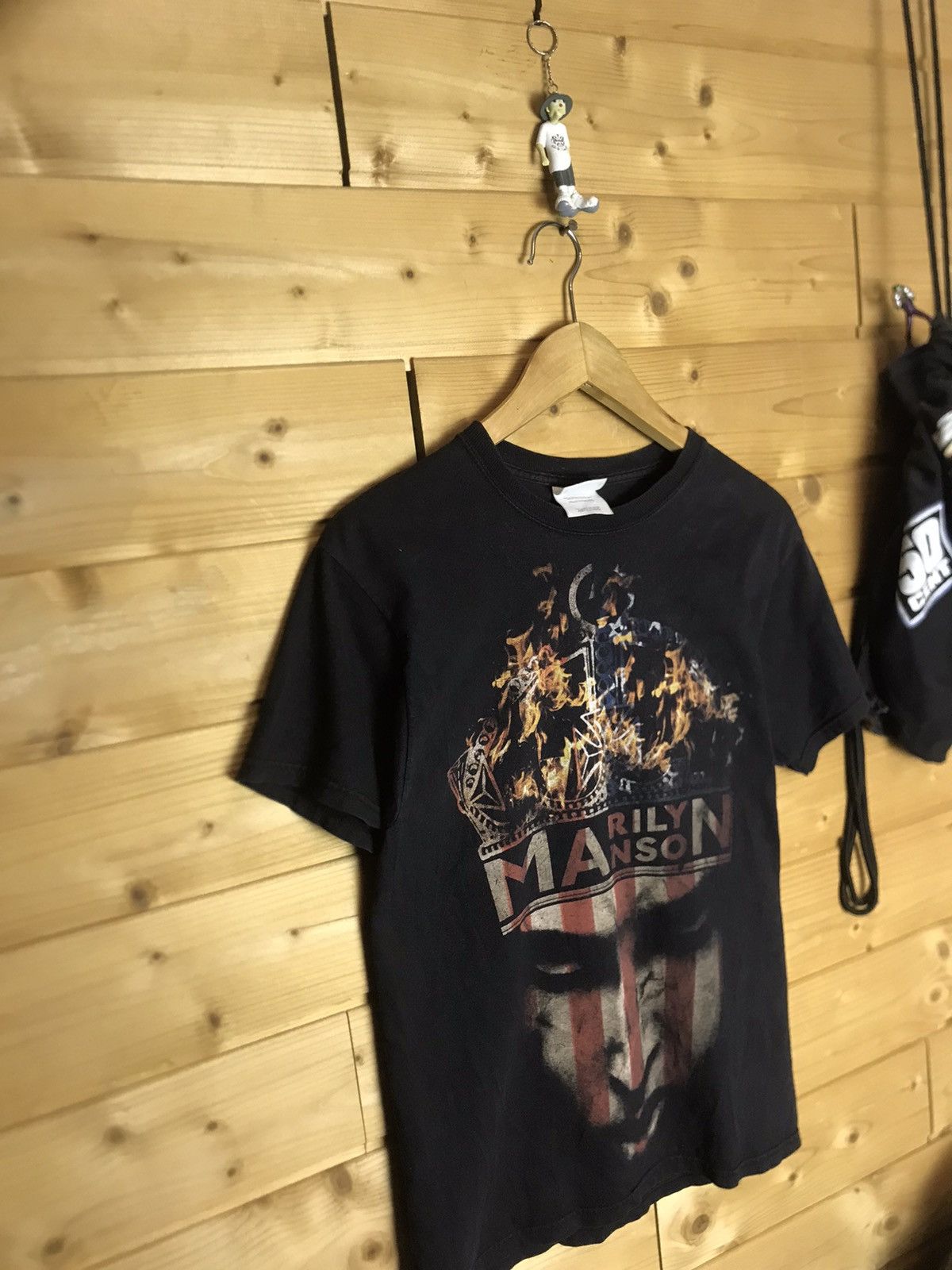 Vintage Vintage 00s Marilyn Manson t-shirt Size US S / EU 44-46 / 1 - 2 Thumbnail