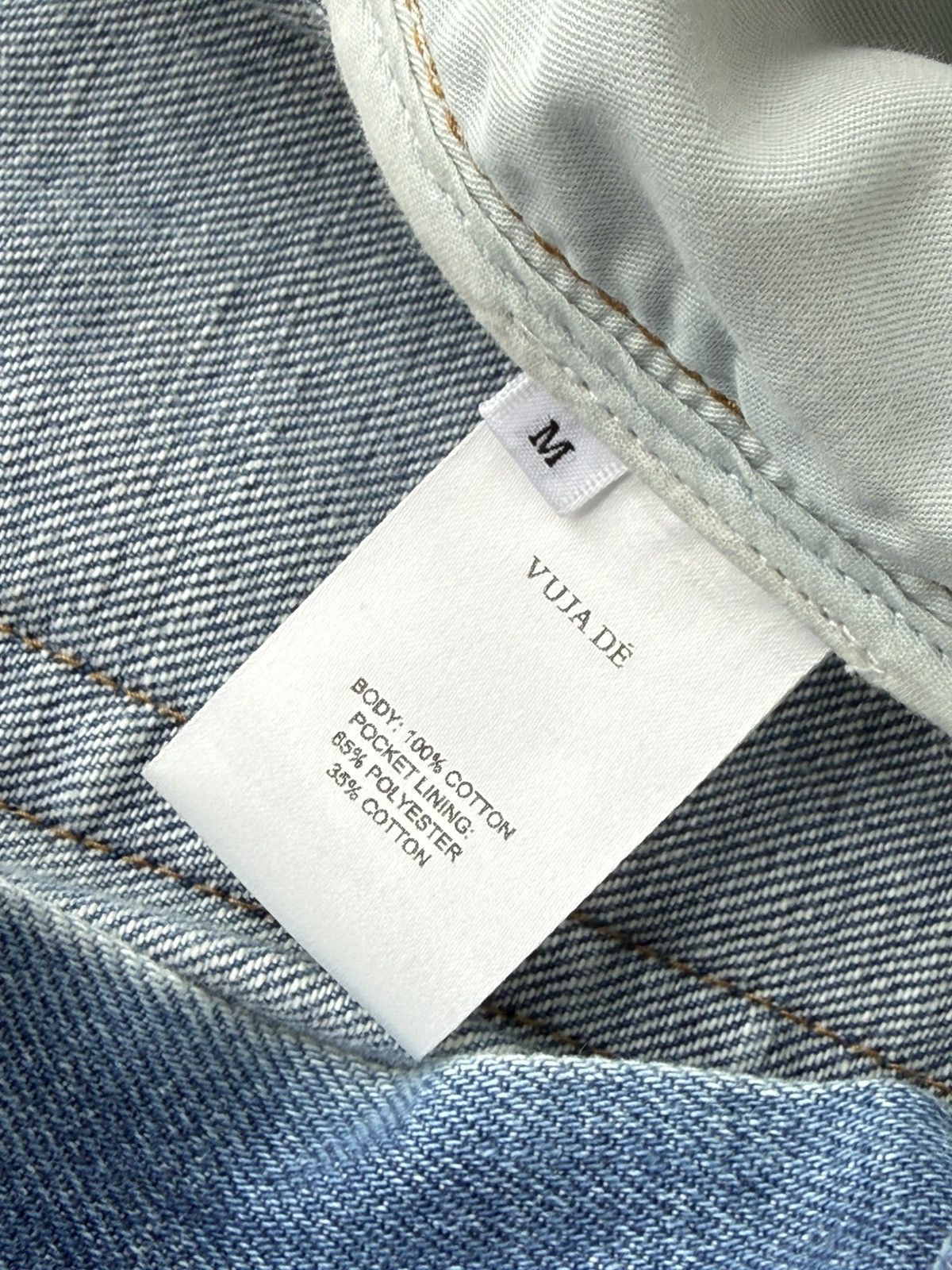 Vuja De Vujade Steve 3.0 Wide-Leg Denim Jeans Size US 33 - 6 Thumbnail