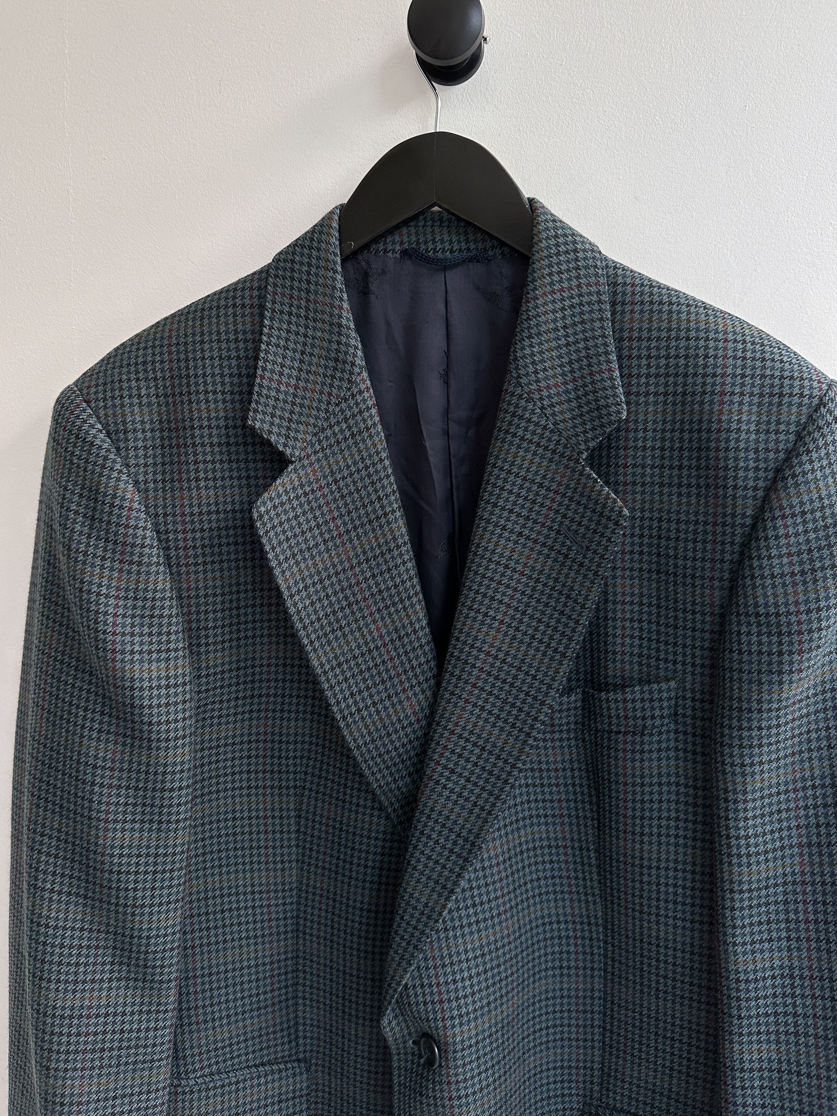 Burberry Vintage Burberry Blazer Jacket Size 52R - 4 Thumbnail