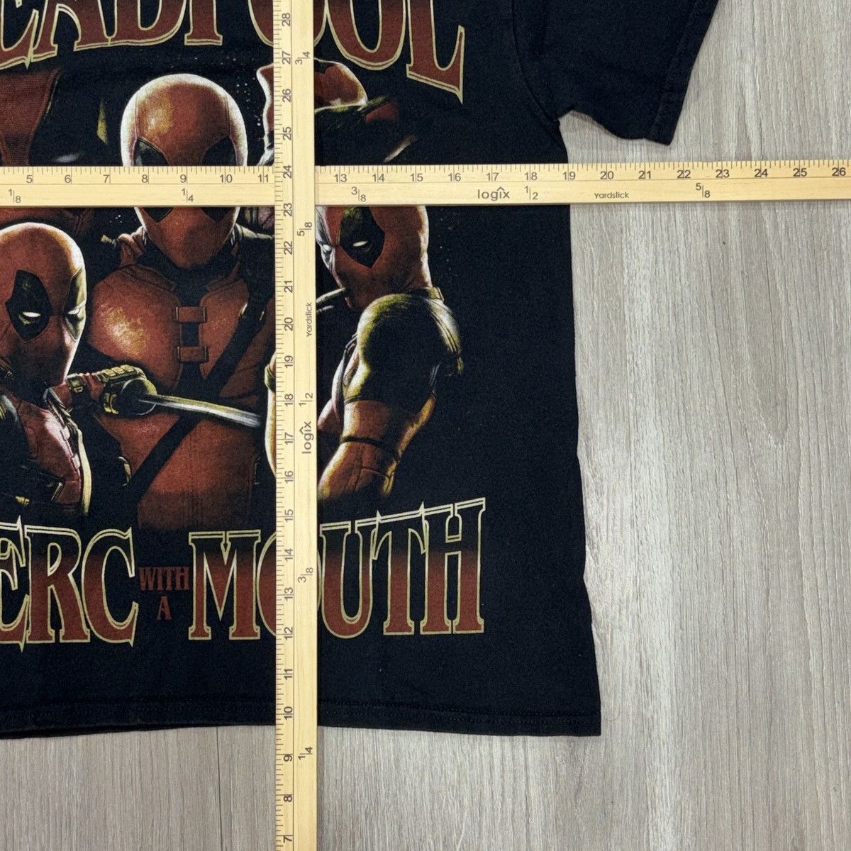 Other Deadpool Merc With A Mouth T Shirt Mens Medium Black Marvel Size US M / EU 48-50 / 2 - 7 Thumbnail