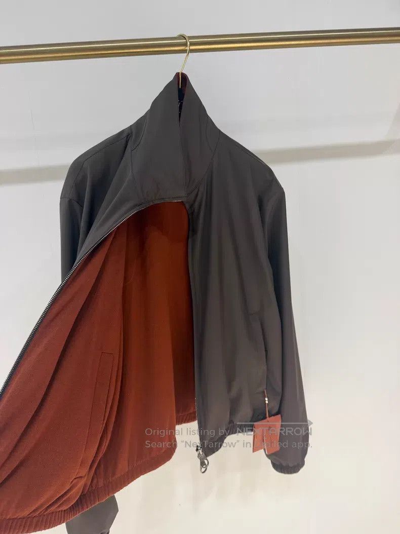Loro Piana Loro Piana Mocha cashmere lining bomber jacket Size M / US 6-8 / IT 42-44 - 4 Thumbnail
