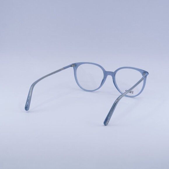 Dior 🕶️ New Dior MINI CD O B1I 3000 Eyeglasses - Shiny Blue Size ONE SIZE - 9 Thumbnail