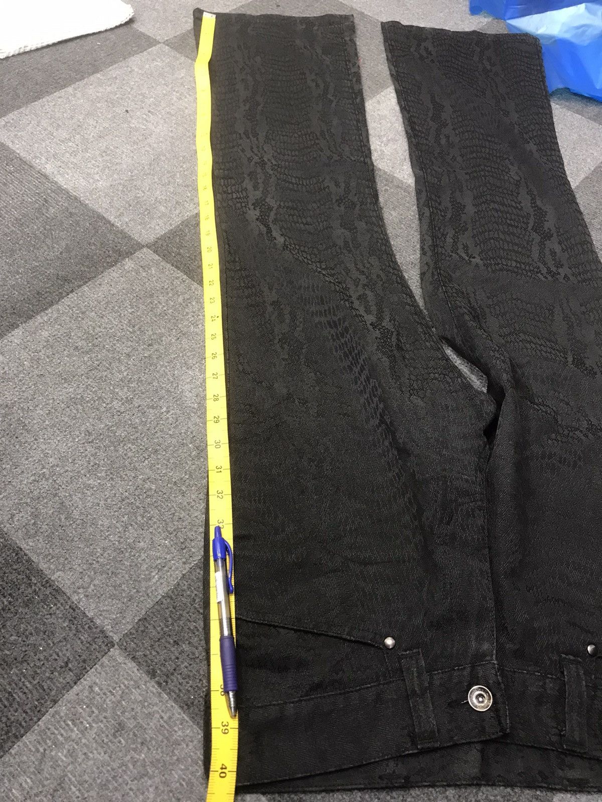 Designer × semanticdesign 💥BOOTCUT💥semanticdesign Japan Snakeskin Motive Pant F261 Size US 30 / EU 46 - 16 Thumbnail