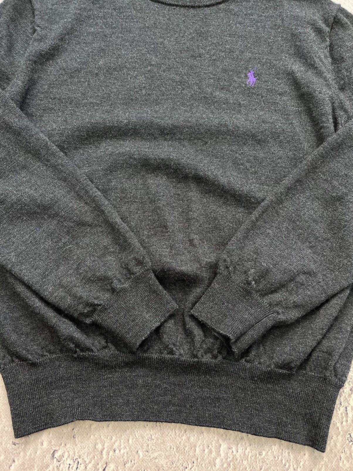 Polo Ralph Lauren × Vintage POLO RALPH LAUREN OLD MONEY KNITTED WOOL SWEATER CREWNECK Size US M / EU 48-50 / 2 - 4 Thumbnail