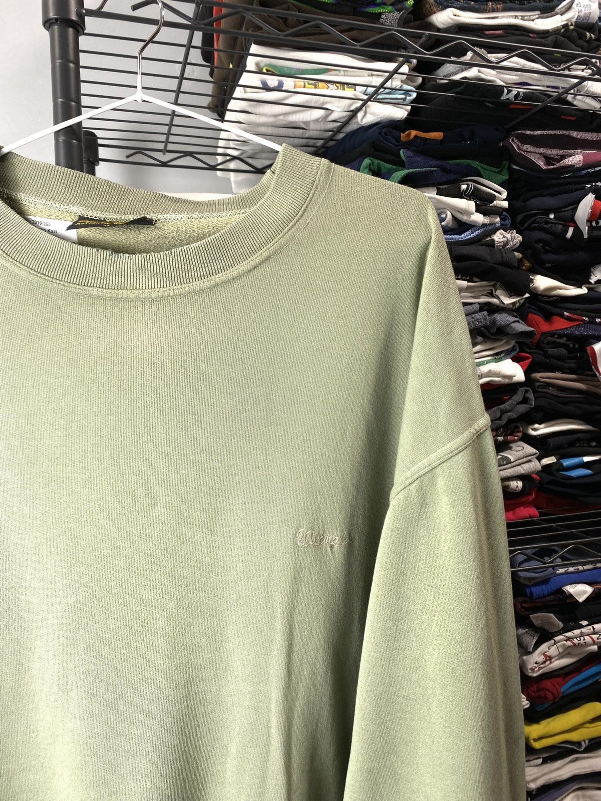 Other Rare! 80’s Wrangler Western Distressed Sweatshirt Faded Size US XL / EU 56 / 4 - 2 Thumbnail
