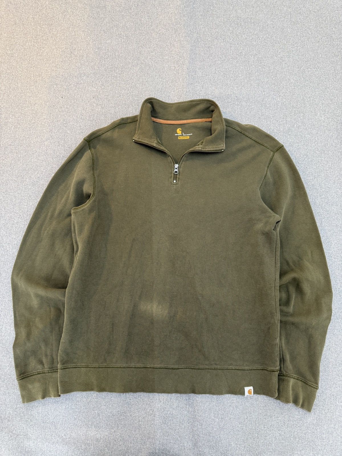 Carhartt Olive Green Sweater Carhartt Size US L / EU 52-54 / 3 - 1 Thumbnail