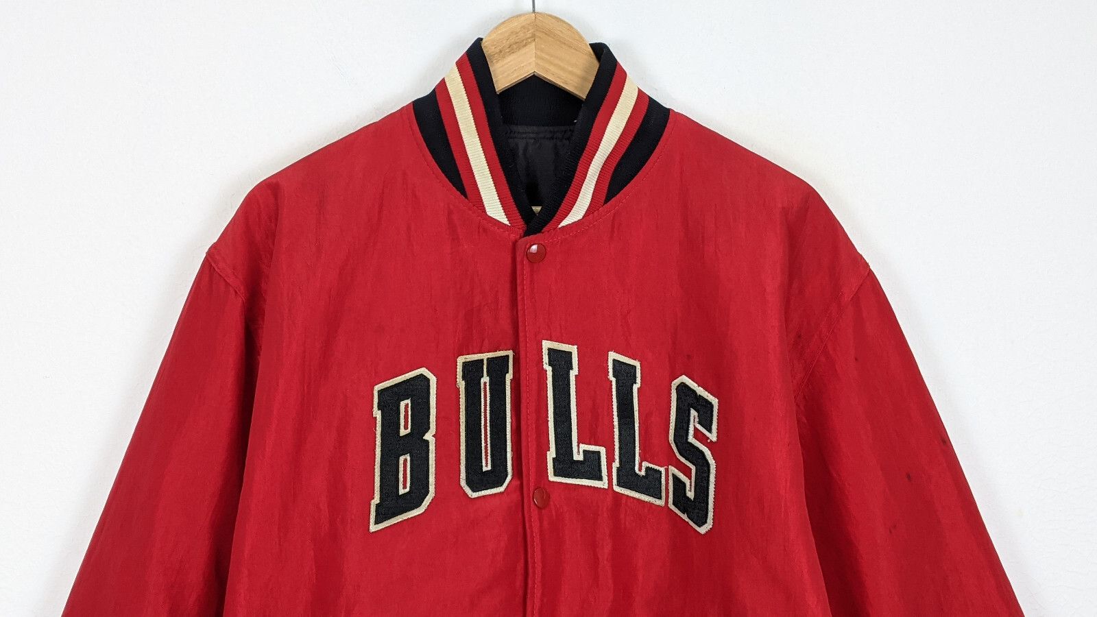 NBA Vintage NBA Chicago Bulls 90s Starter Jacket Size US L / EU 52-54 / 3 - 3 Thumbnail