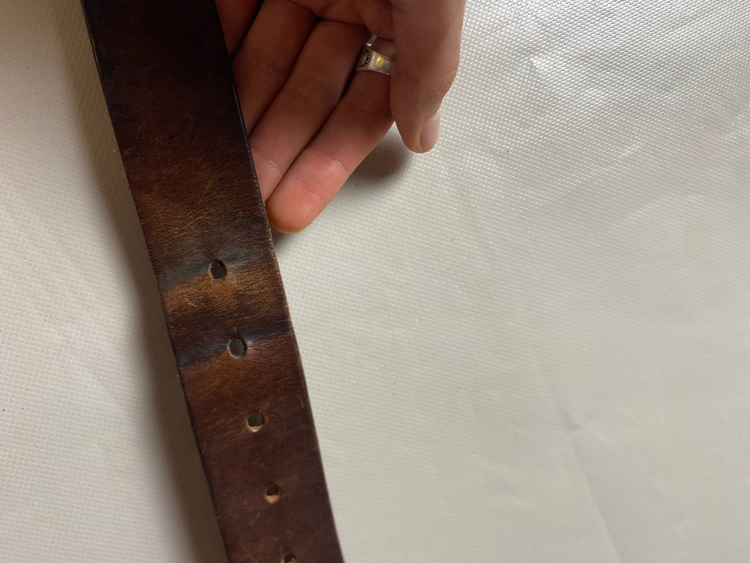 Levi's Levis Vintage 90s Leather Belt Size ONE SIZE - 11 Thumbnail