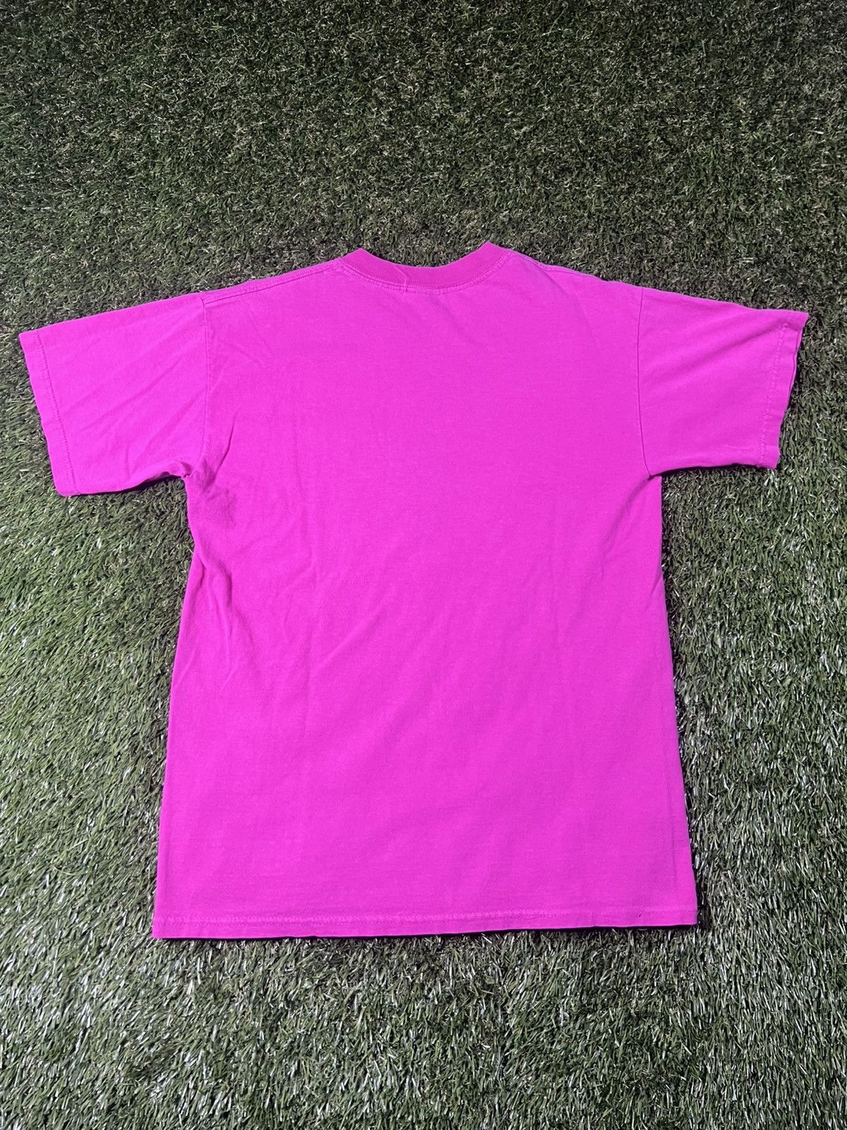 Disney Vintage 90s Hot Pink Disney World Mickey Mouse Essential Tee Size US L / EU 52-54 / 3 - 3 Thumbnail